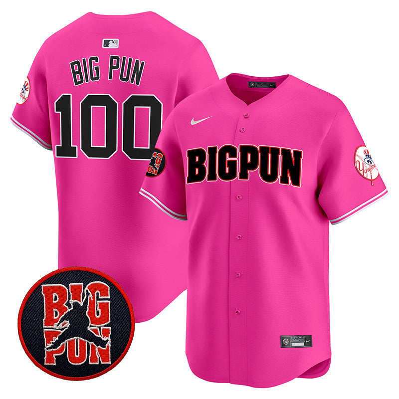 Men's New York Yankees Big Pun Vapor Premier Limited Jersey V2 - All Stitched
