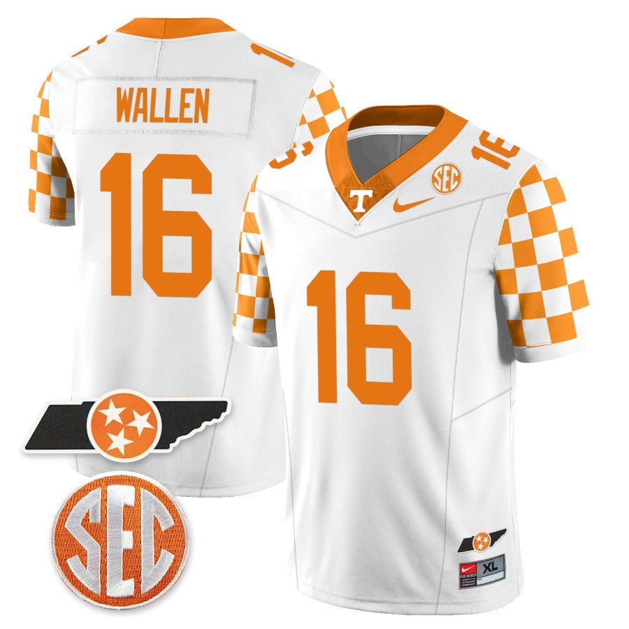 Men's Tennessee Volunteers Checkerboard & Alternate Jersey - Stitched