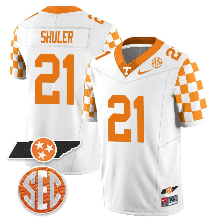 Men's Tennessee Volunteers Checkerboard & Alternate Jersey - Stitched