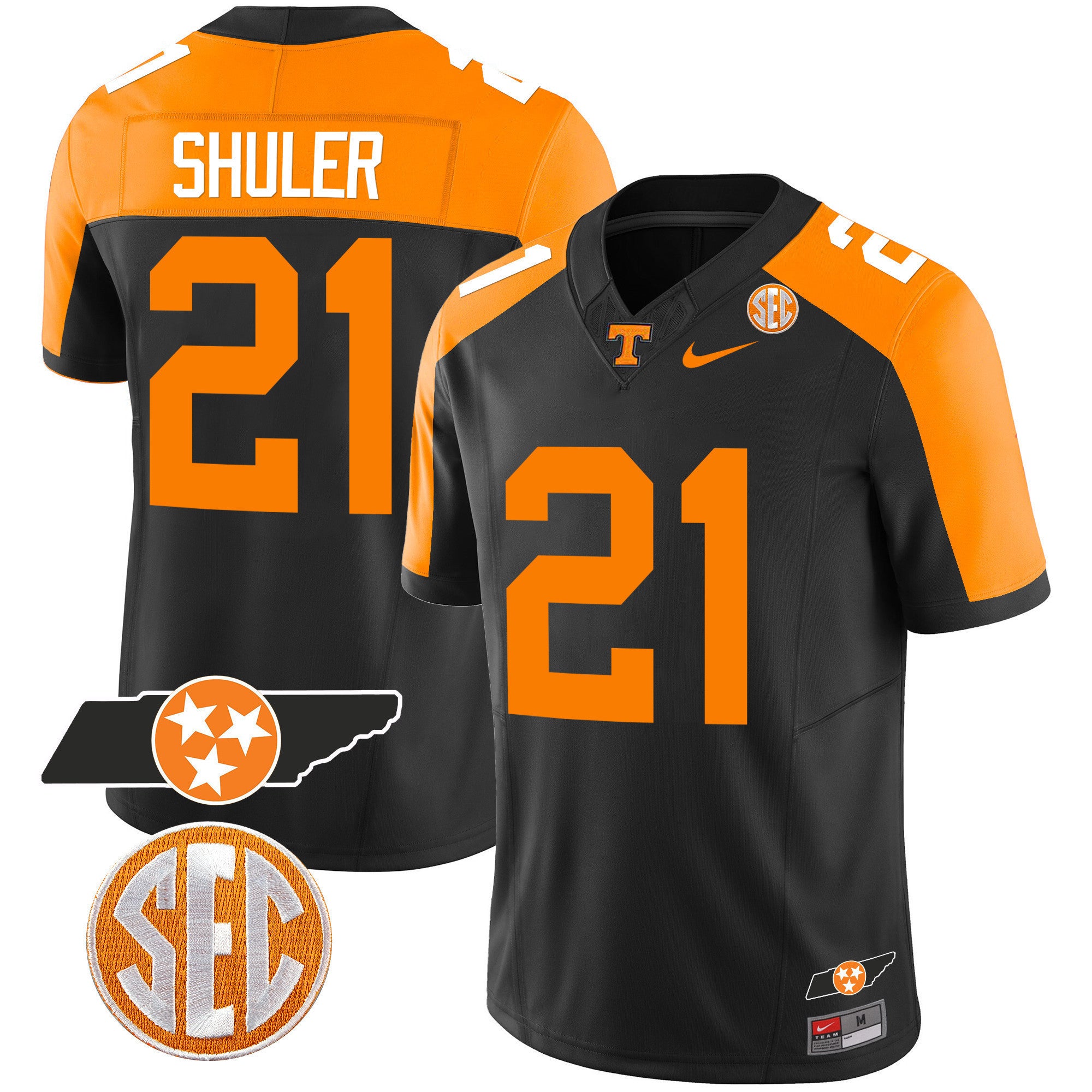 Men's Tennessee Volunteers Checkerboard & Alternate Jersey - Stitched