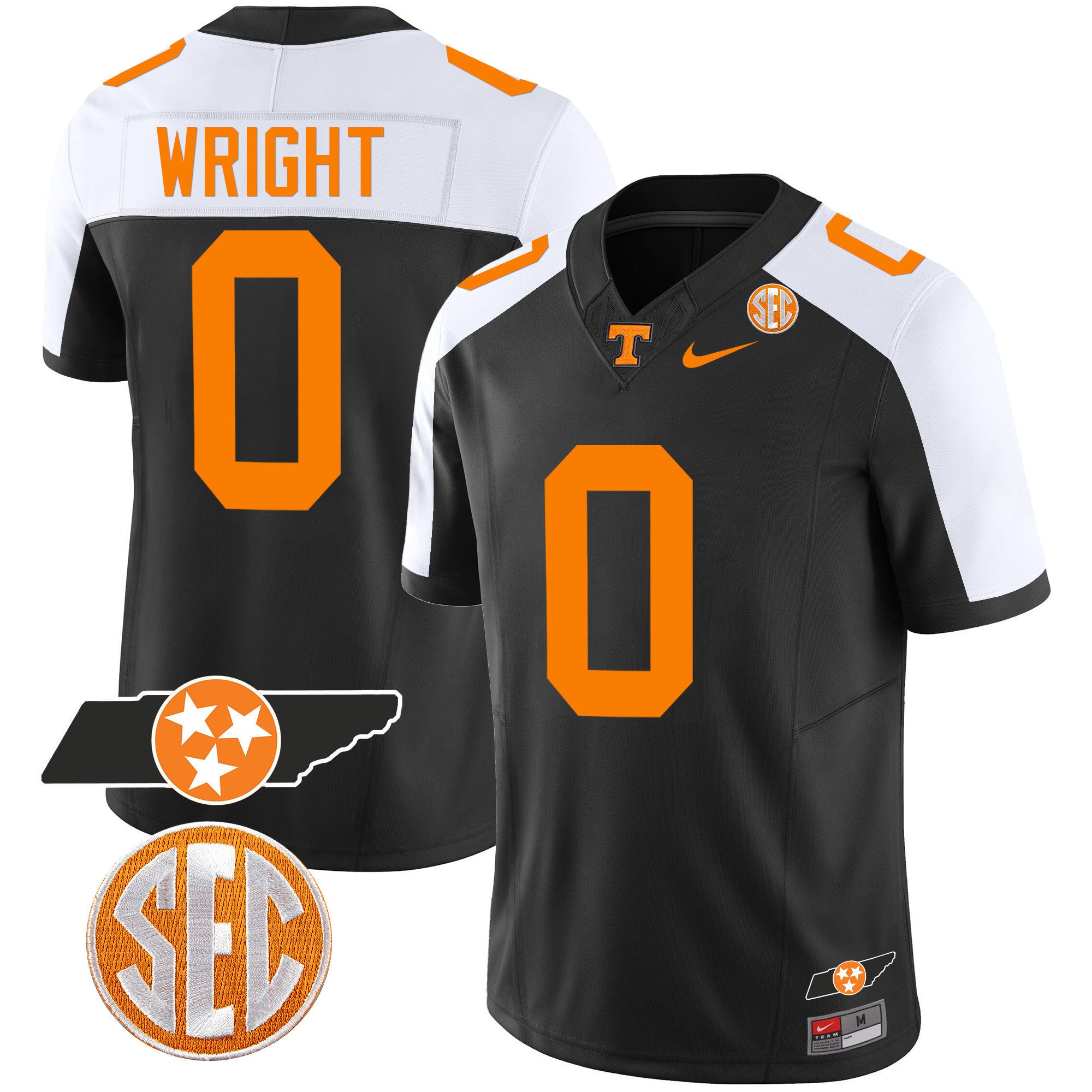 Men's Tennessee Volunteers Checkerboard & Alternate Jersey - Stitched