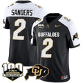 Men's Colorado Buffaloes 100 Seasons Patch Vapor Limited Jersey - All Stitched