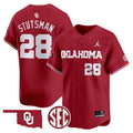 Men's Oklahoma Sooners 2024 Vapor Premier Limited Jersey - SEC Patch - All Stitched