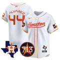 Men's Astros Space City 713 Patch Vapor Premier Limited Jersey - All Stitched