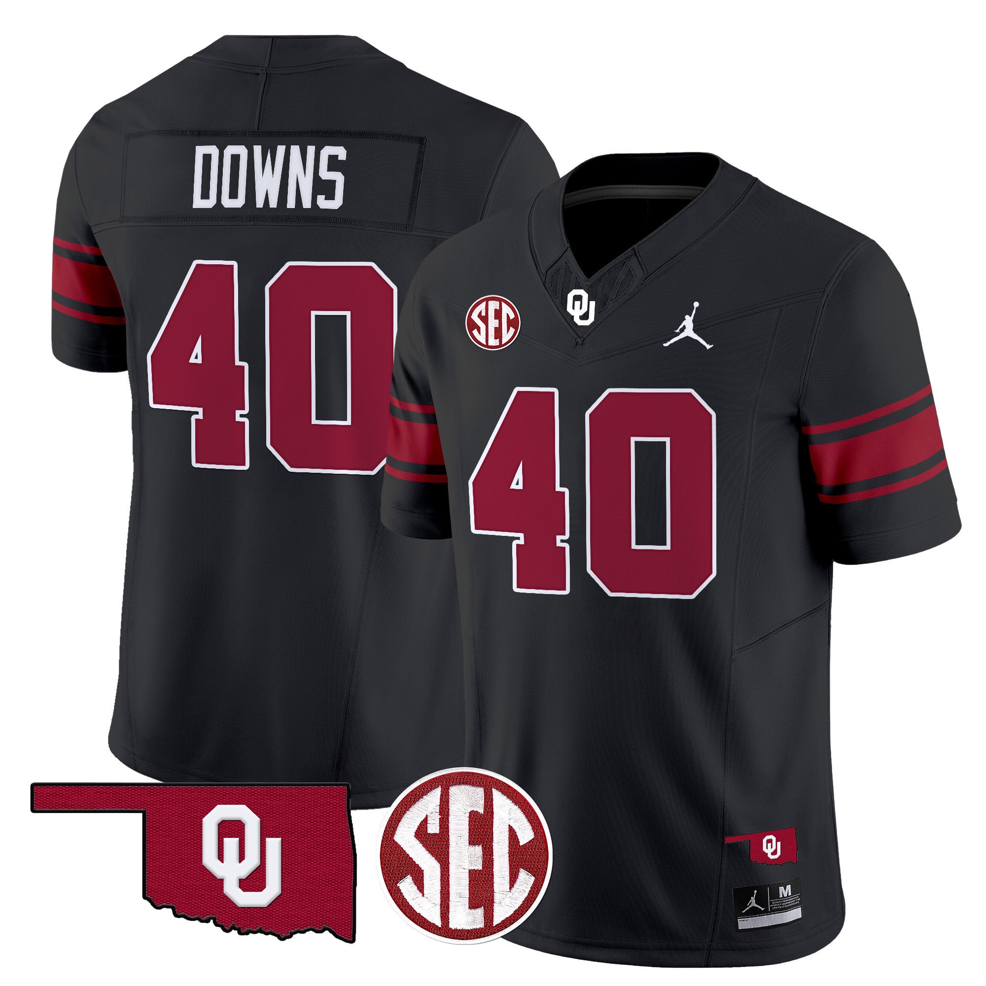 Men's Oklahoma Sooners Throwback Vapor Limited Jersey - All Stitched
