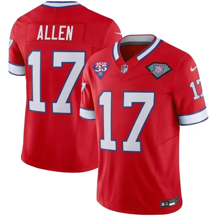 Men's Buffalo Bills 1994 Throwback Vapor Jersey - All Stitched