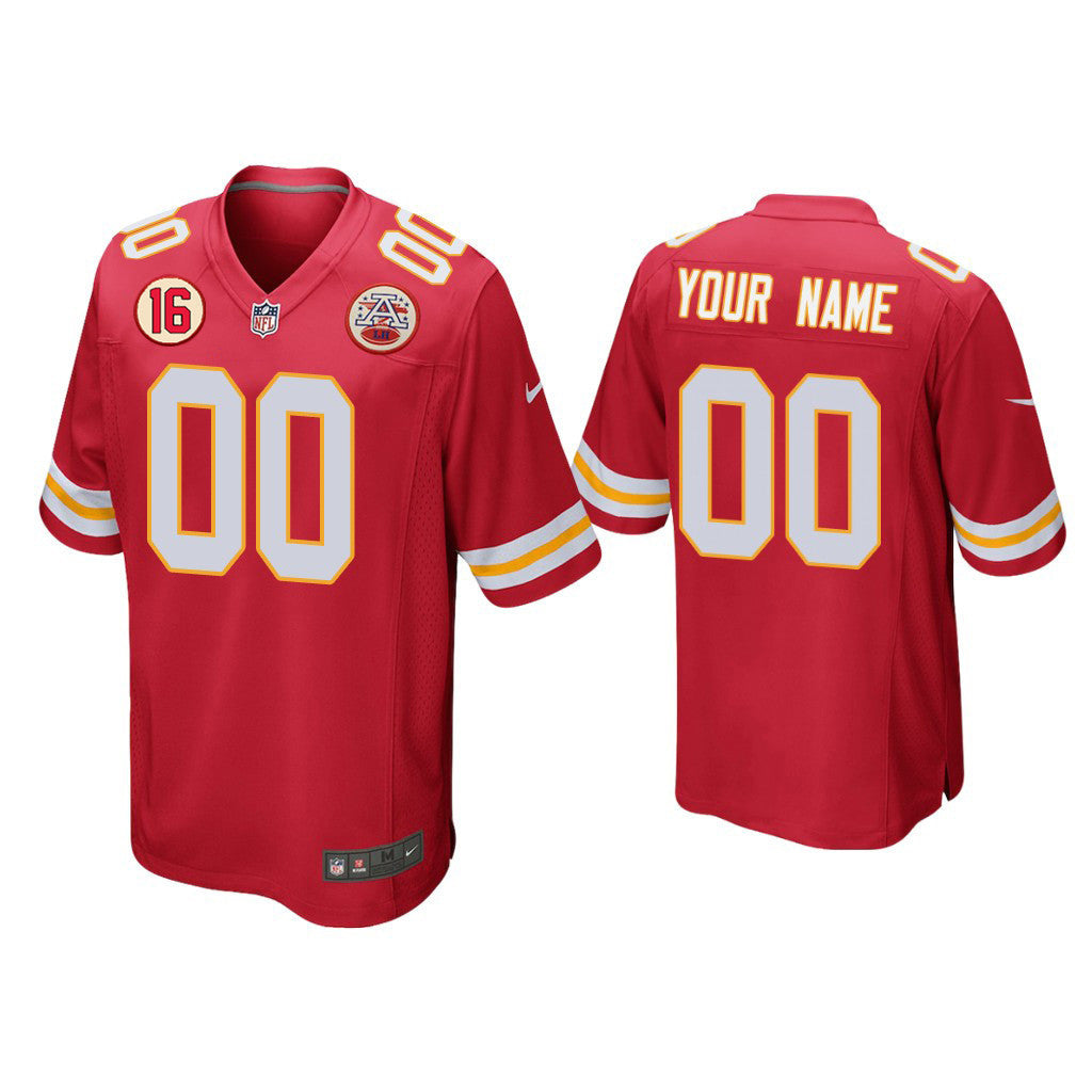 Men's Len Dawson Kansas City Chiefs Tribute Collection Jersey - All Stitched