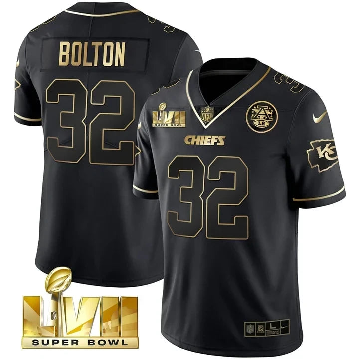 Men's Kansas City Chiefs Super Bowl Vapor Limited Jersey - All Stitched