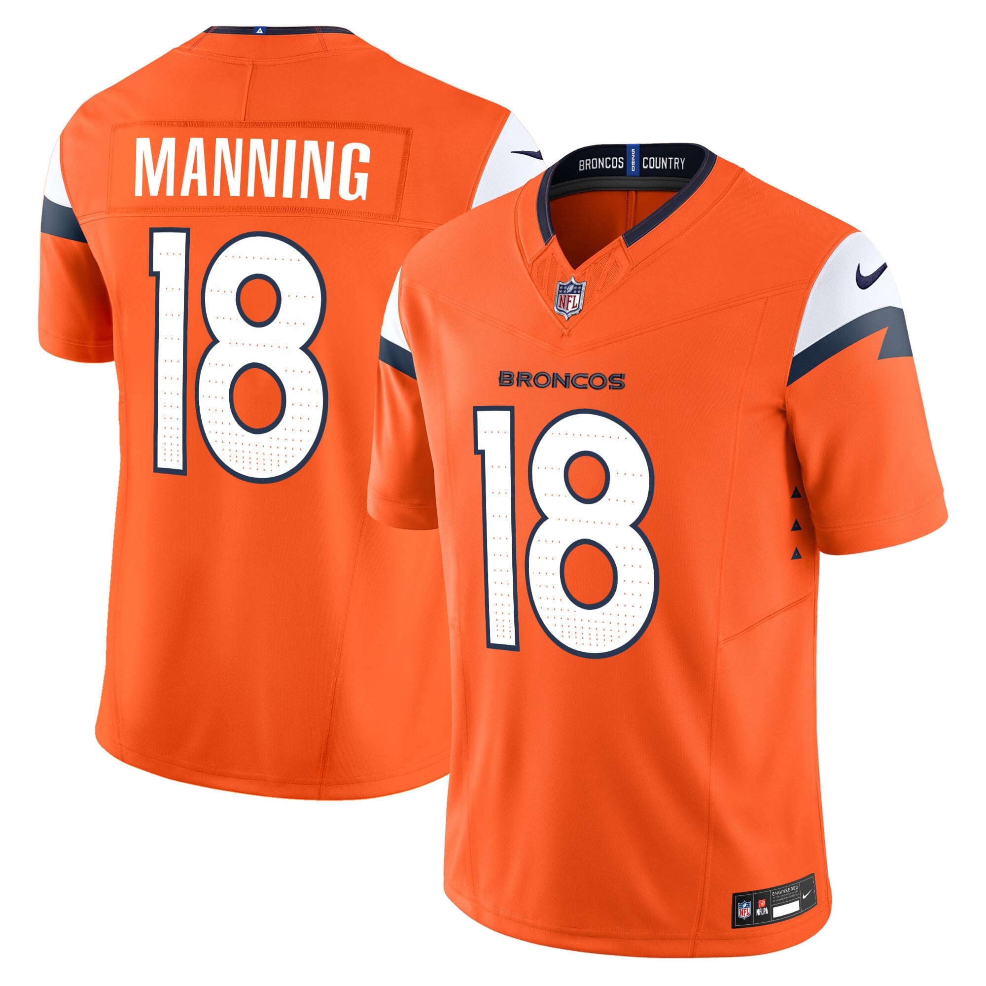 Men's Denver Broncos 2024 Vapor Limited Jersey - All Stitched