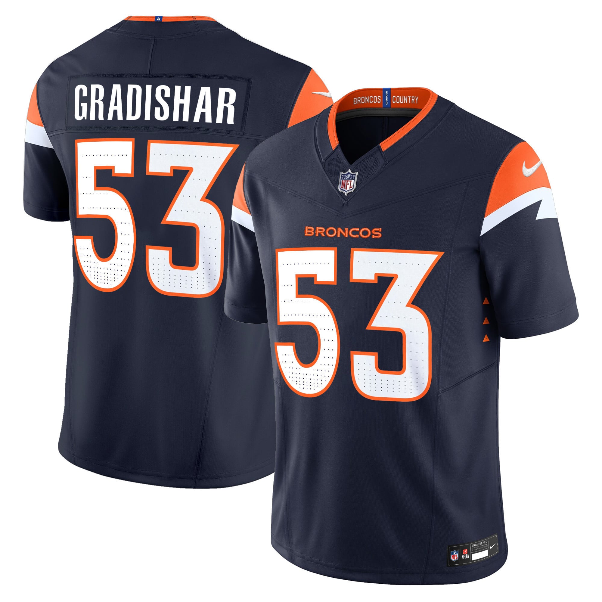 Men's Denver Broncos 2024 Vapor Limited Jersey - All Stitched