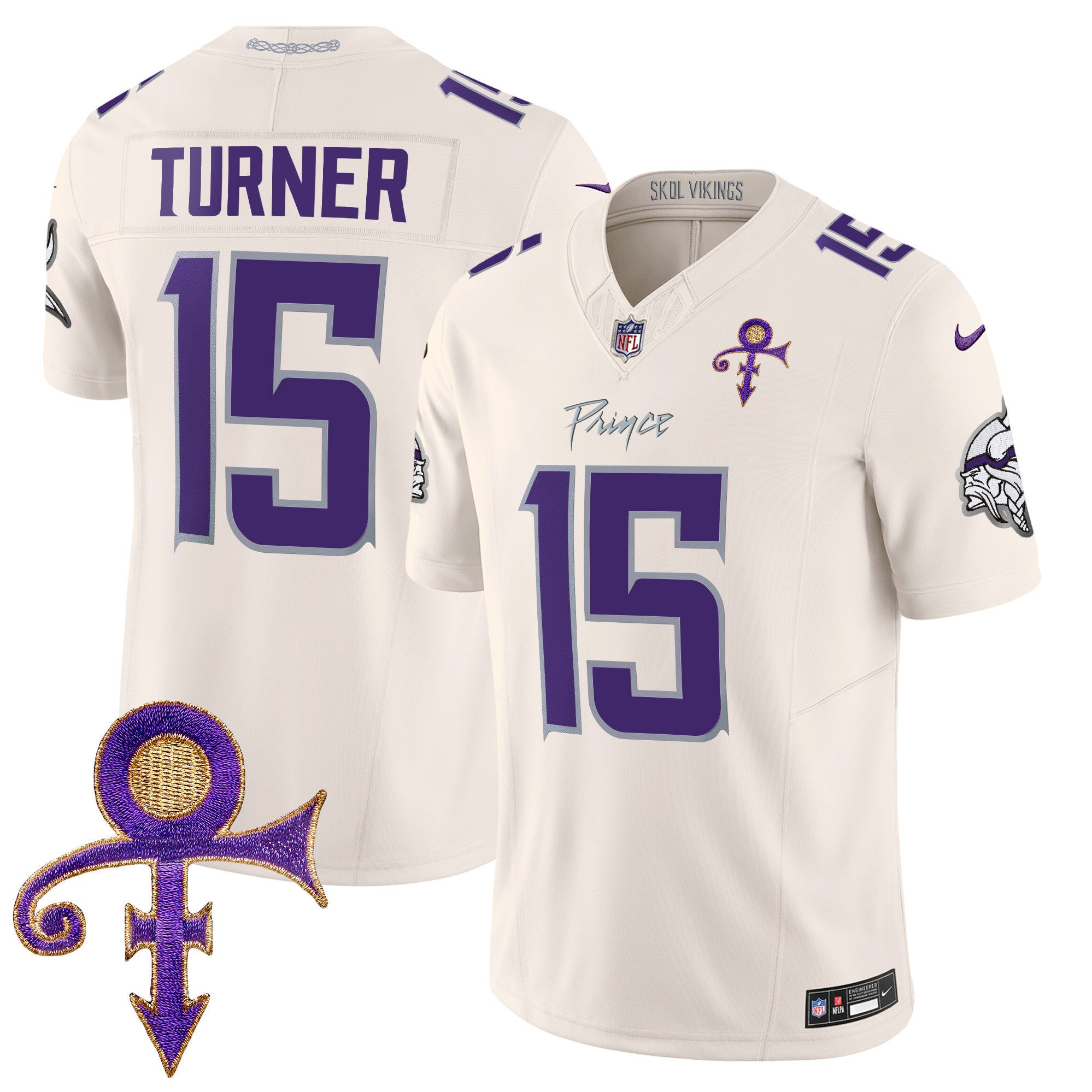 Women's Minnesota Vikings 2024 Prince Vapor Limited Jersey - All Stitched