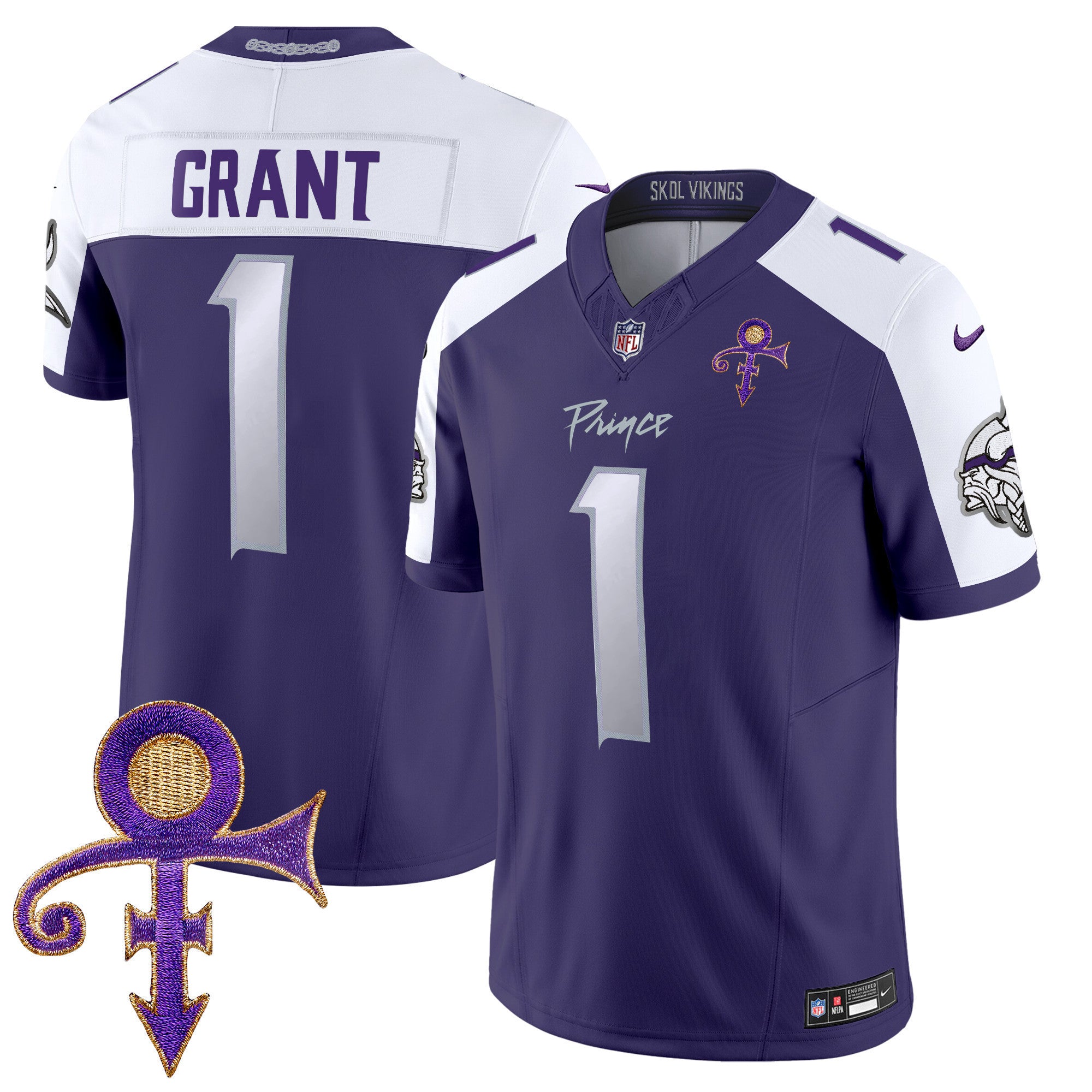 Women's Minnesota Vikings 2024 Prince Vapor Limited Jersey - All Stitched