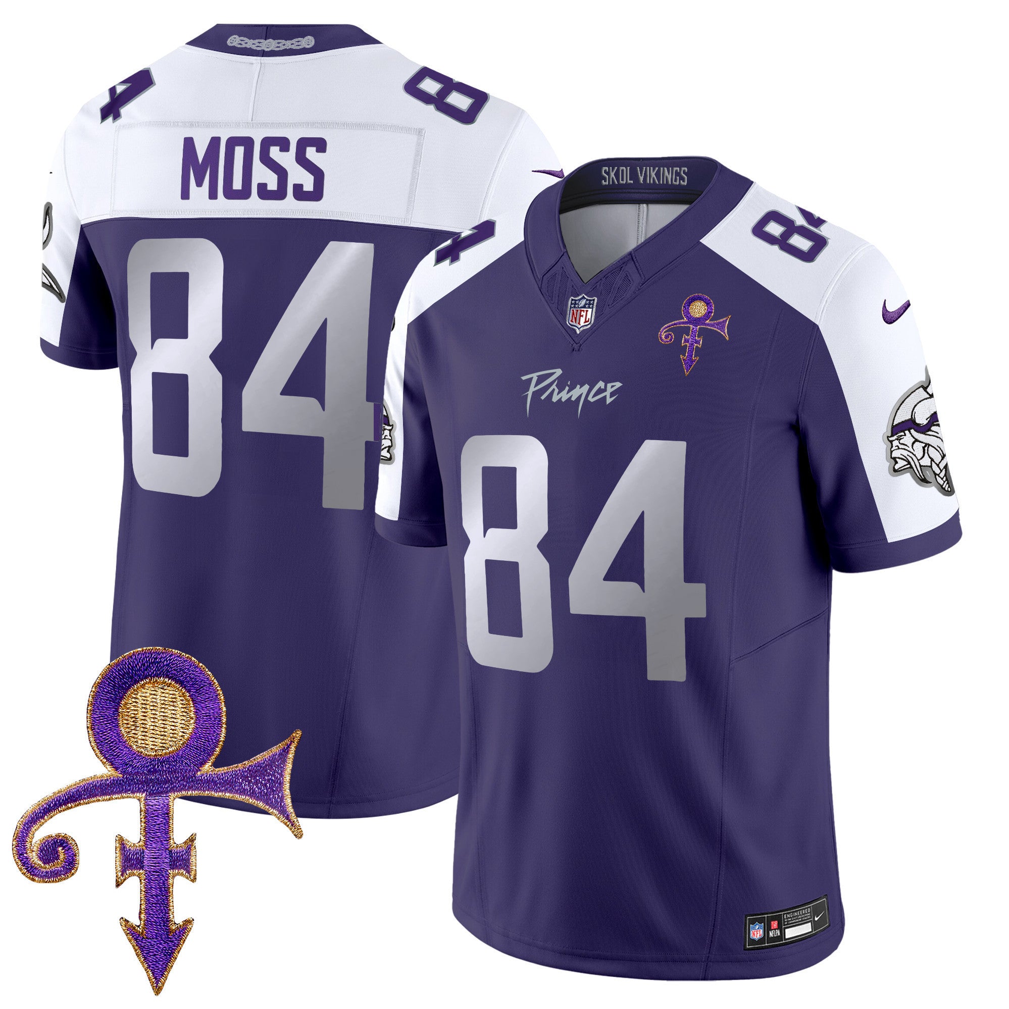 Women's Minnesota Vikings 2024 Prince Vapor Limited Jersey - All Stitched
