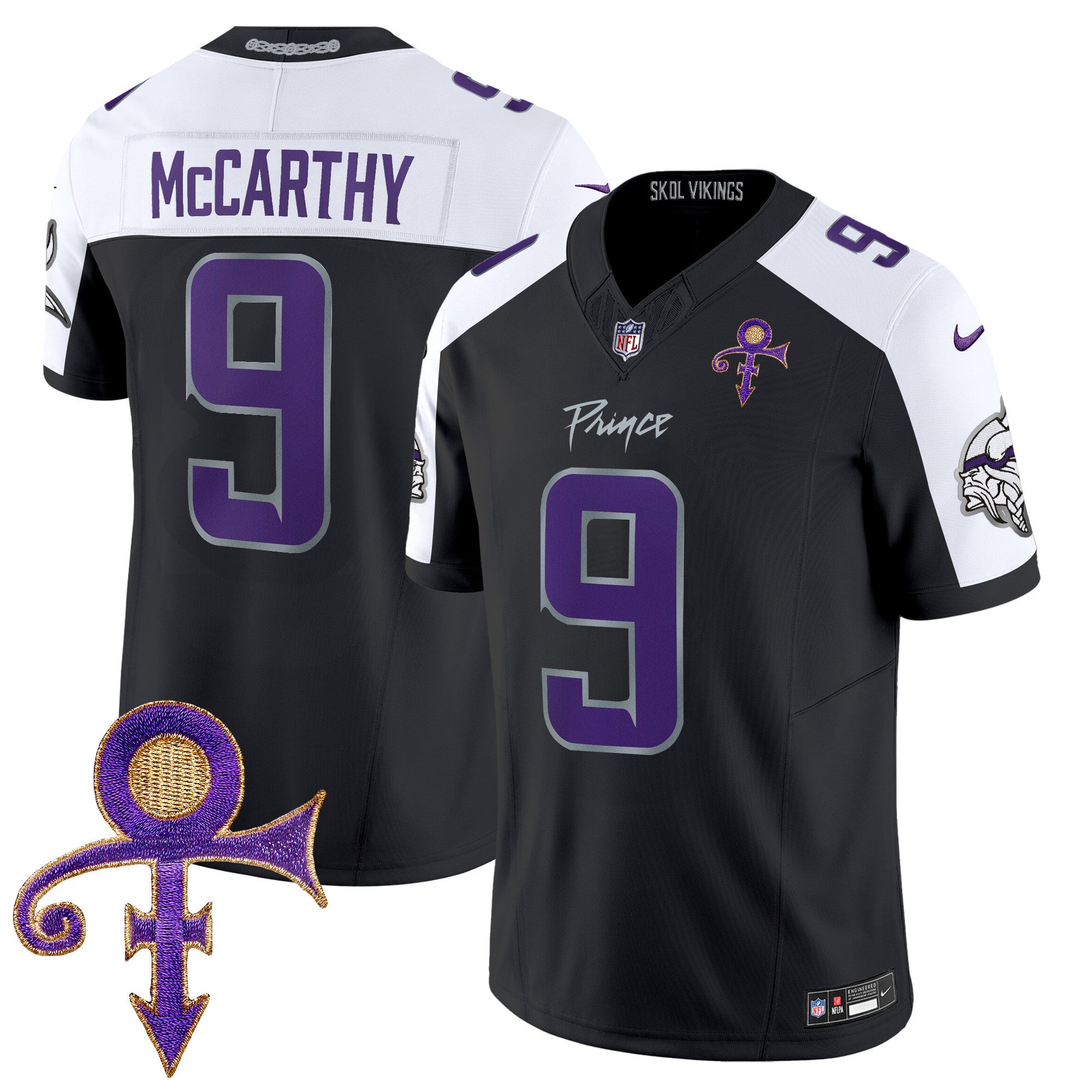 Women's Minnesota Vikings 2024 Prince Vapor Limited Jersey - All Stitched