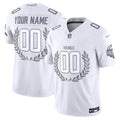 Minnesota Vikings Platinum MVP Vapor Limited Custom Jersey - All Stitched
