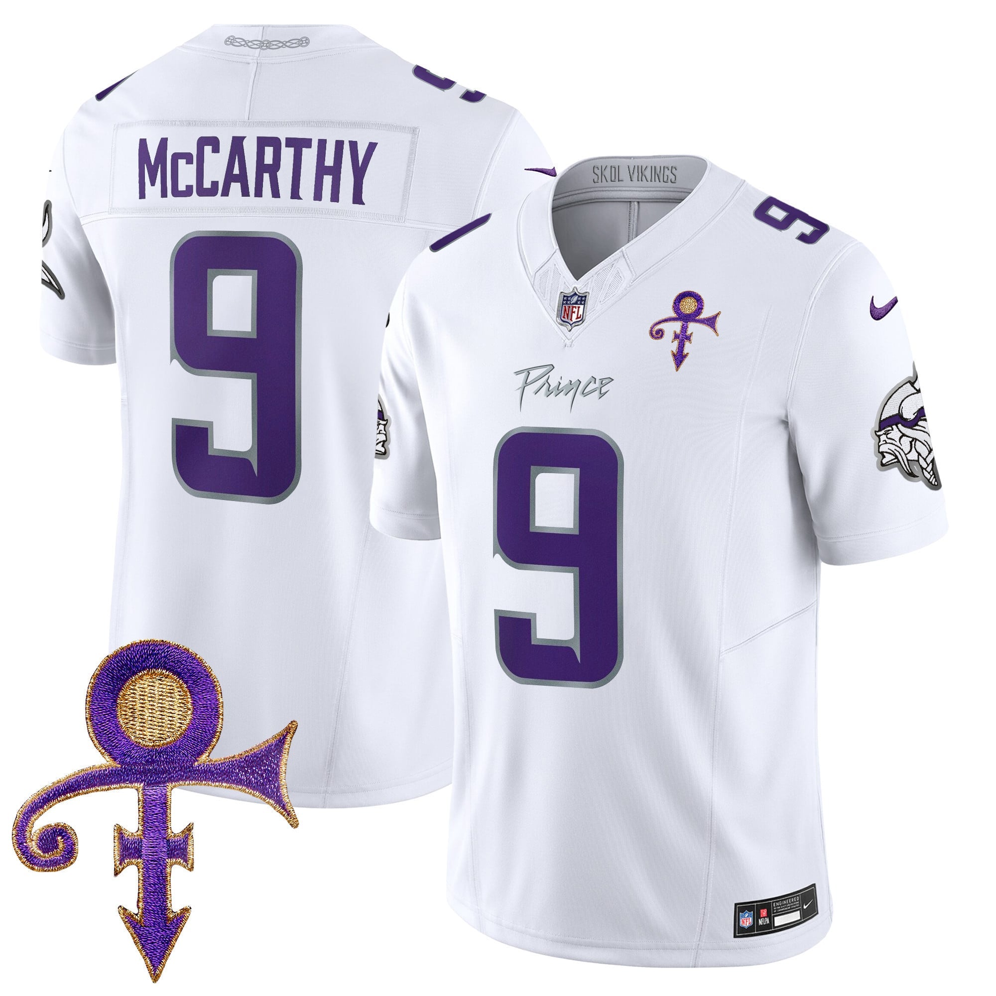 Men's Minnesota Vikings 2024 Prince Vapor Limited Jersey - All Stitched