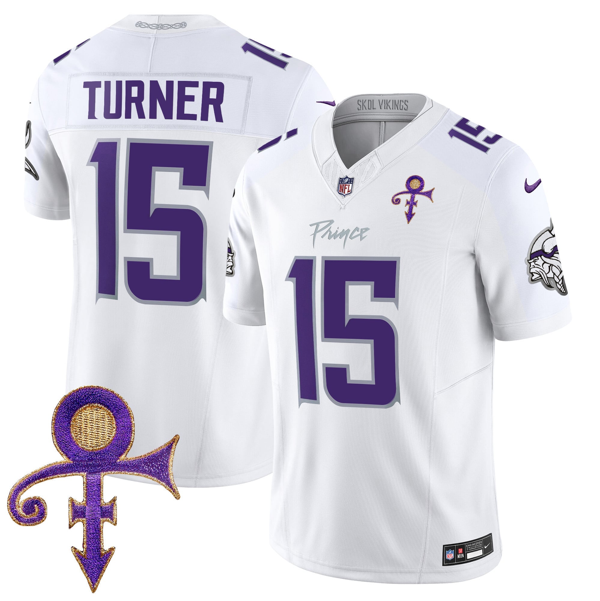 Men's Minnesota Vikings 2024 Prince Vapor Limited Jersey - All Stitched