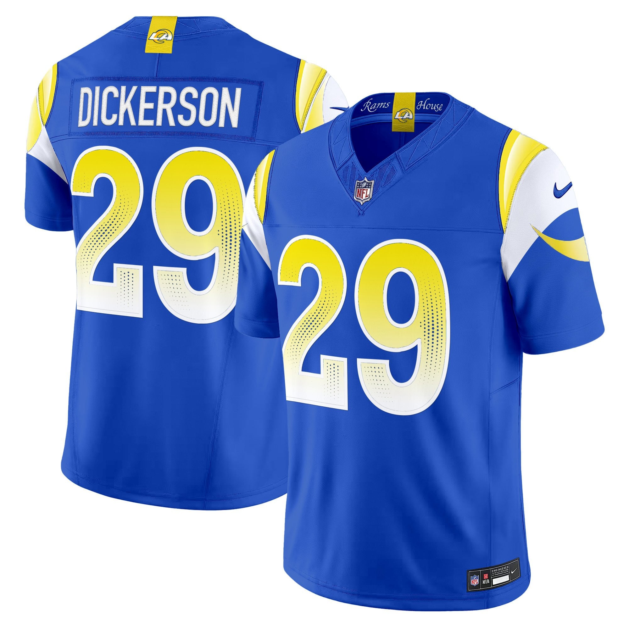 Men's Los Angeles Rams 2025 "Rivalries" Vapor Limited Jersey - All Stitched