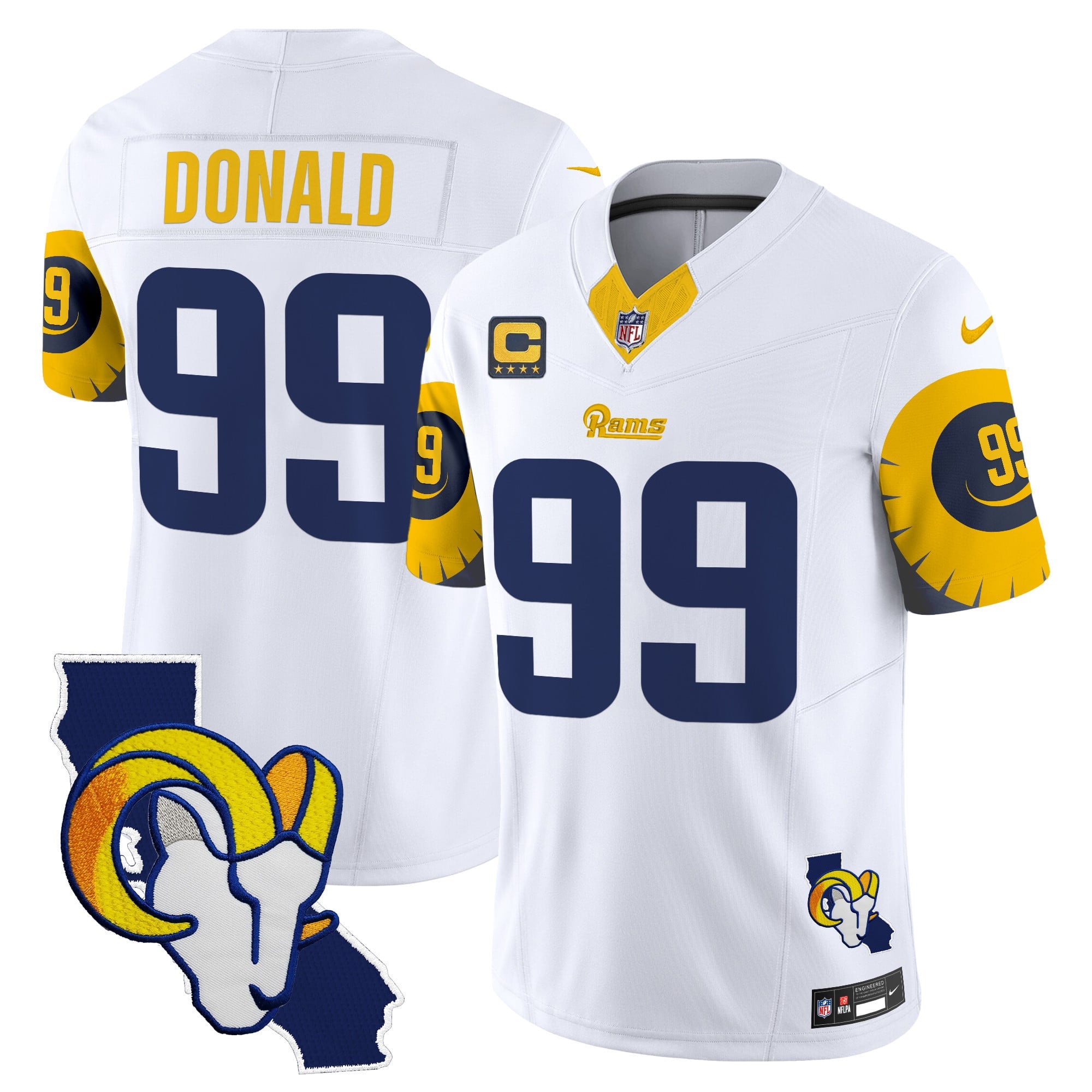 Men's Rams Special Vapor Limited Jersey V2 - All Stitched