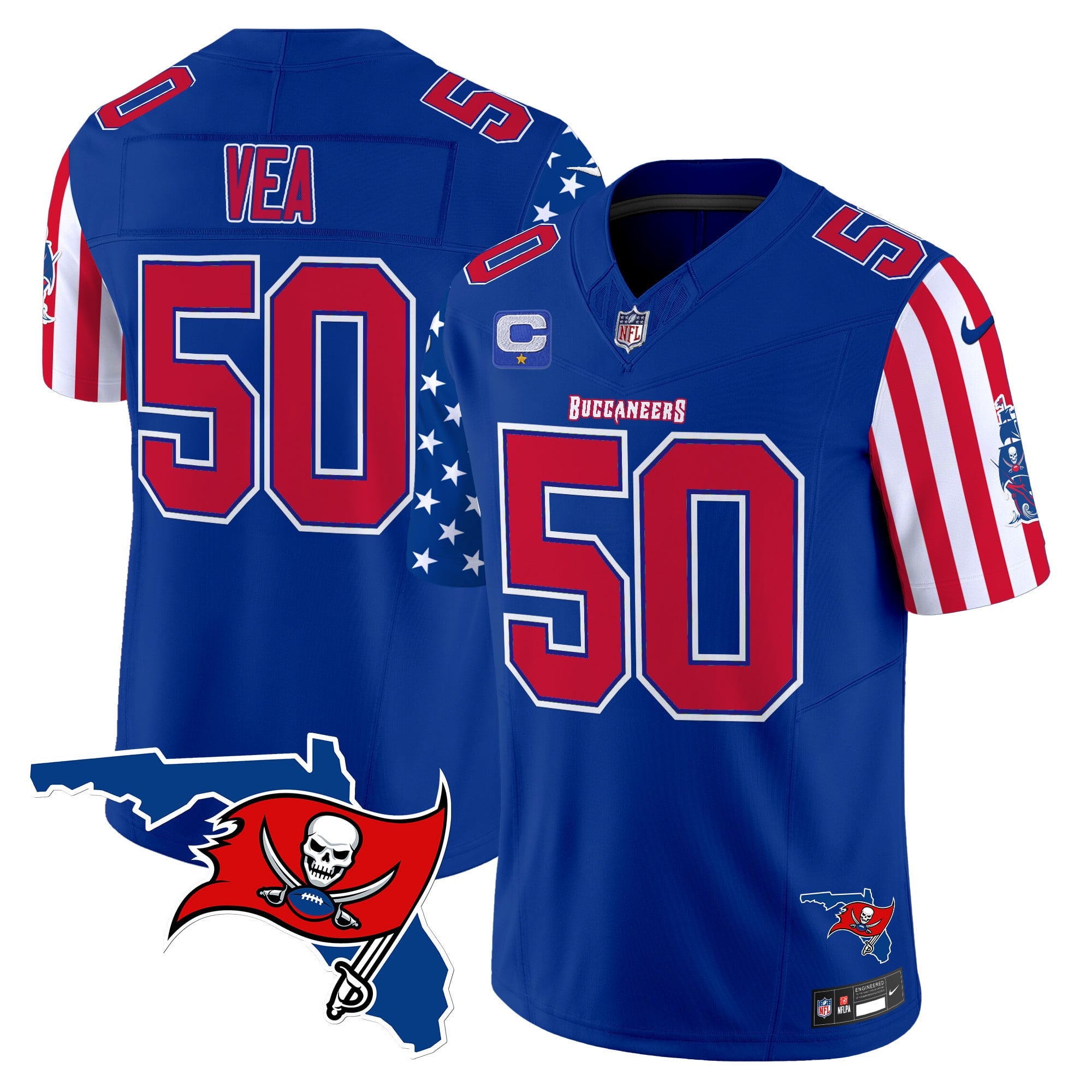 Men's Buccaneers American Style Vapor Limited Jersey - All Stitched