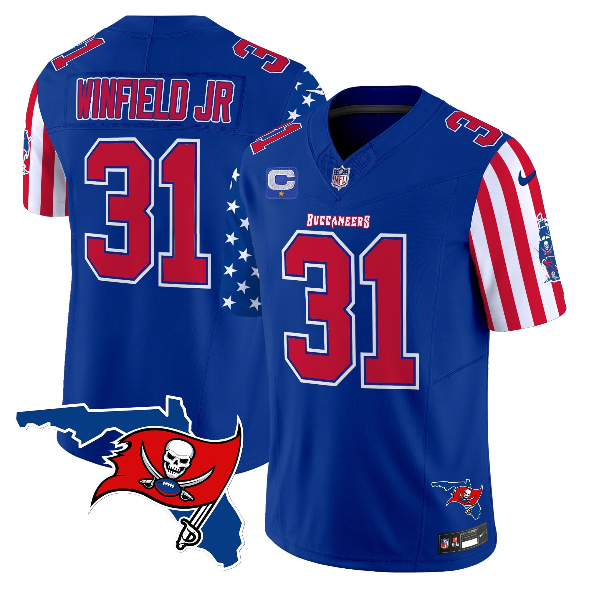Men's Buccaneers American Style Vapor Limited Jersey - All Stitched