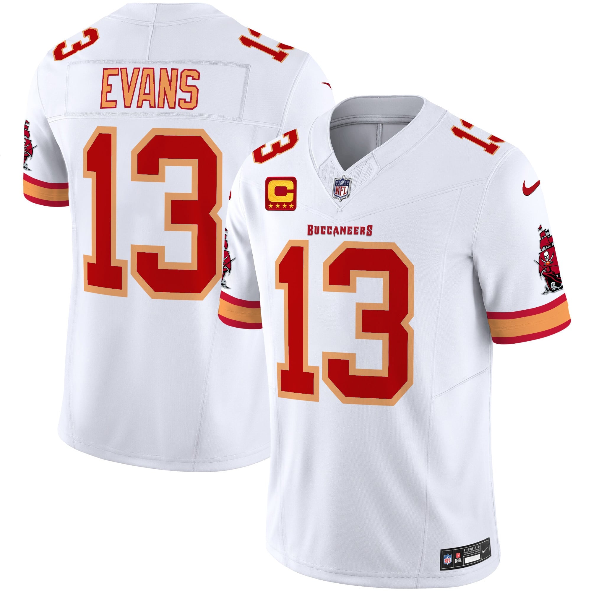 Men's Buccaneers Throwback Vapor Limited Jersey V3 - All Stitched
