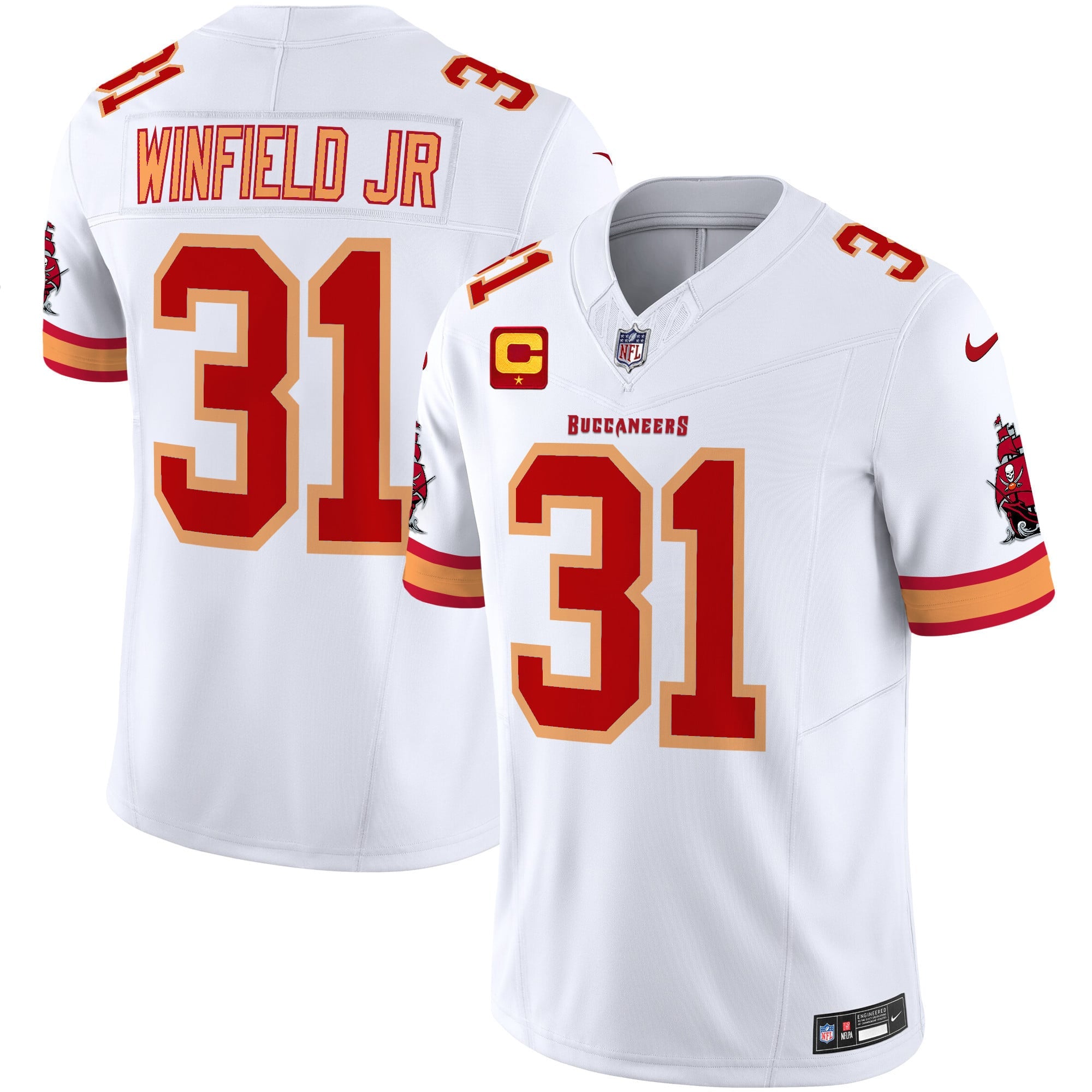 Men's Buccaneers Throwback Vapor Limited Jersey V3 - All Stitched
