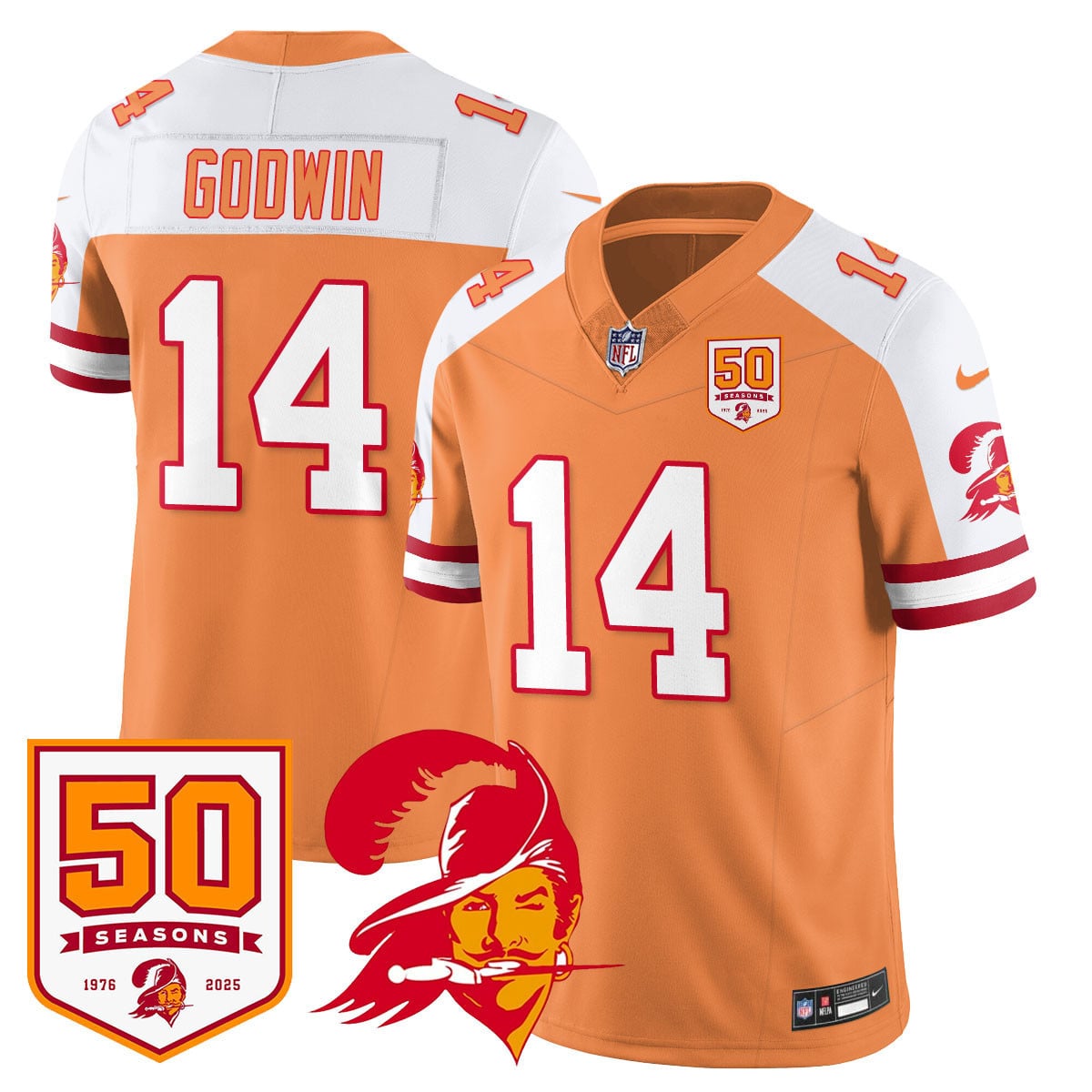 Men's Tampa Bay Buccaneers '76 Vapor Limited Jersey - All Stitched