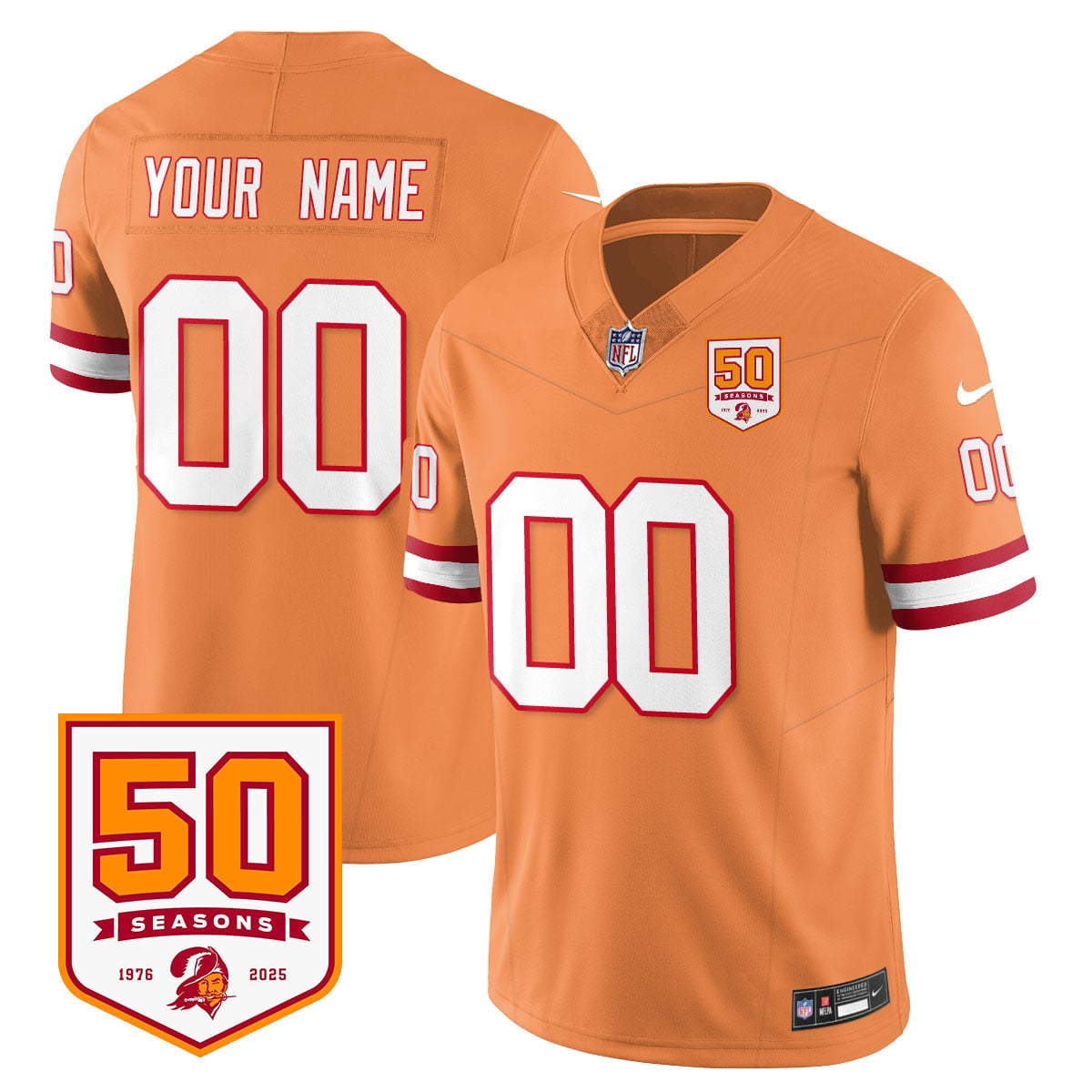 Men's Tampa Bay Buccaneers '76 Vapor Limited Jersey - All Stitched