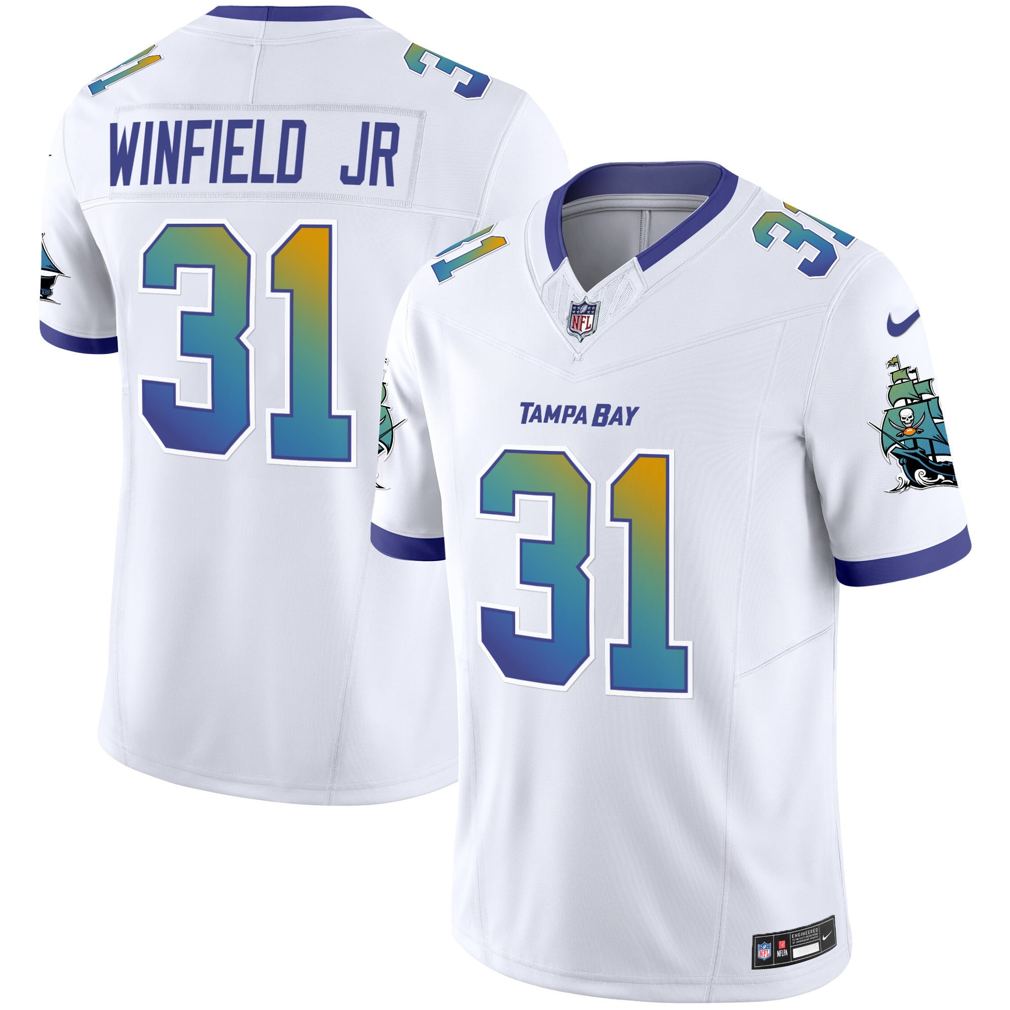 Men's Buccaneers Tampa City Vapor Limited Jersey - All Stitched