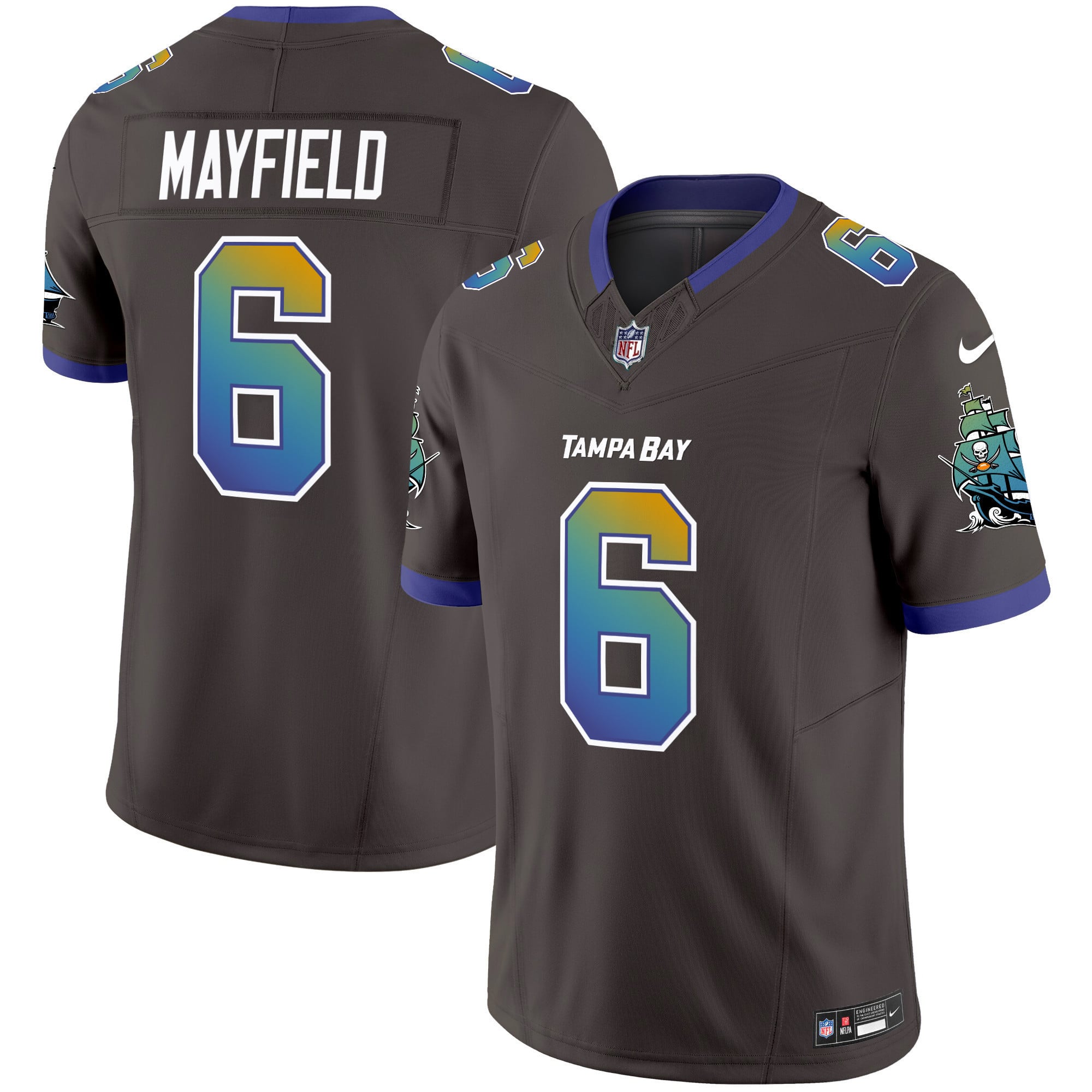 Men's Buccaneers Tampa City Vapor Limited Jersey - All Stitched