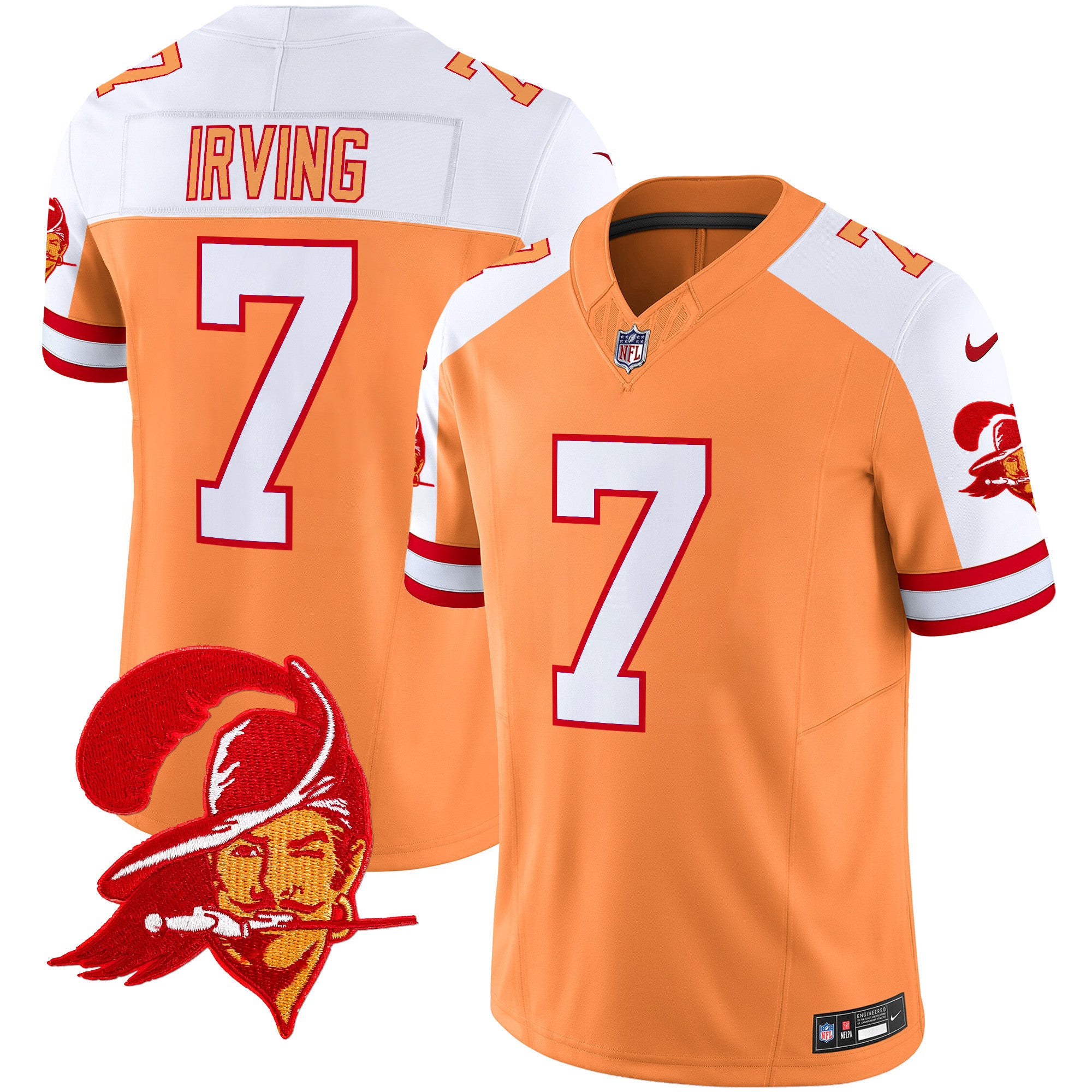 Men's Tampa Bay Buccaneers Throwback Vapor Limited Jersey V2 - All Stitched