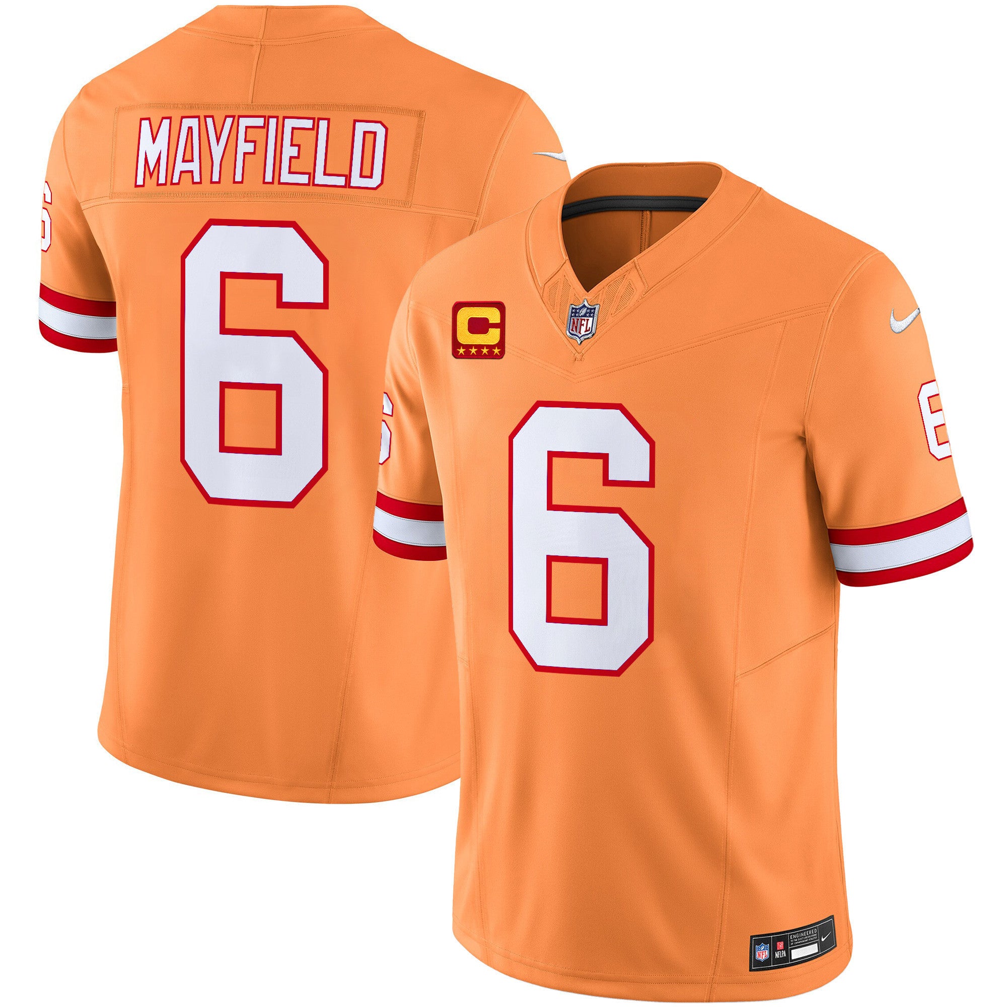 Men's Tampa Bay Buccaneers Throwback Vapor Limited Jersey V2 - All Stitched
