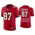 Rob Gronkowski Tampa Bay Buccaneers Career Highlight Limited Edition Jersey - Stitched