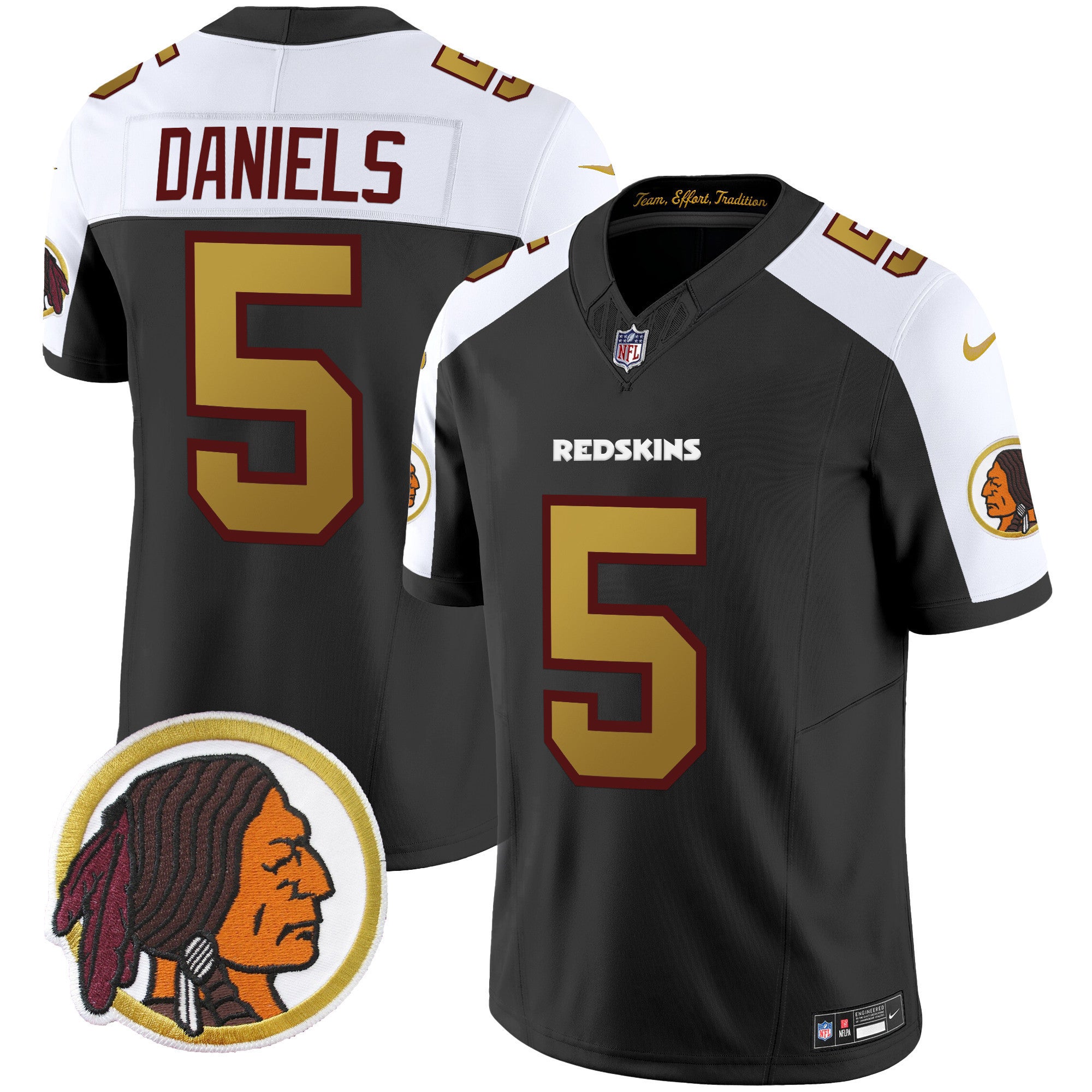 Men's Washington Redskins Throwback Vapor Limited Jersey - All Stitched