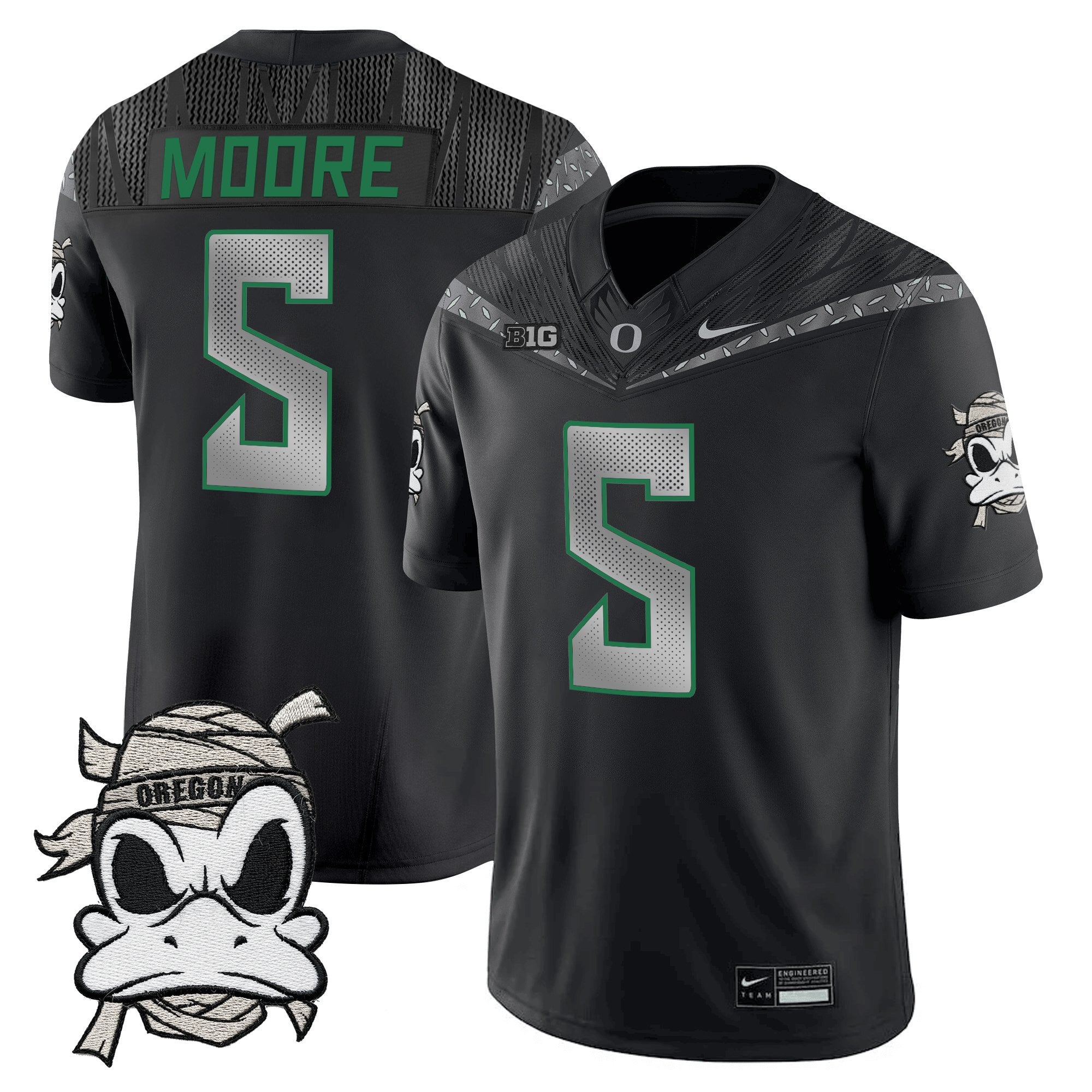 Men's Oregon Ducks 2025 "Mummy Duck" Vapor Limited Jersey - All Stitched