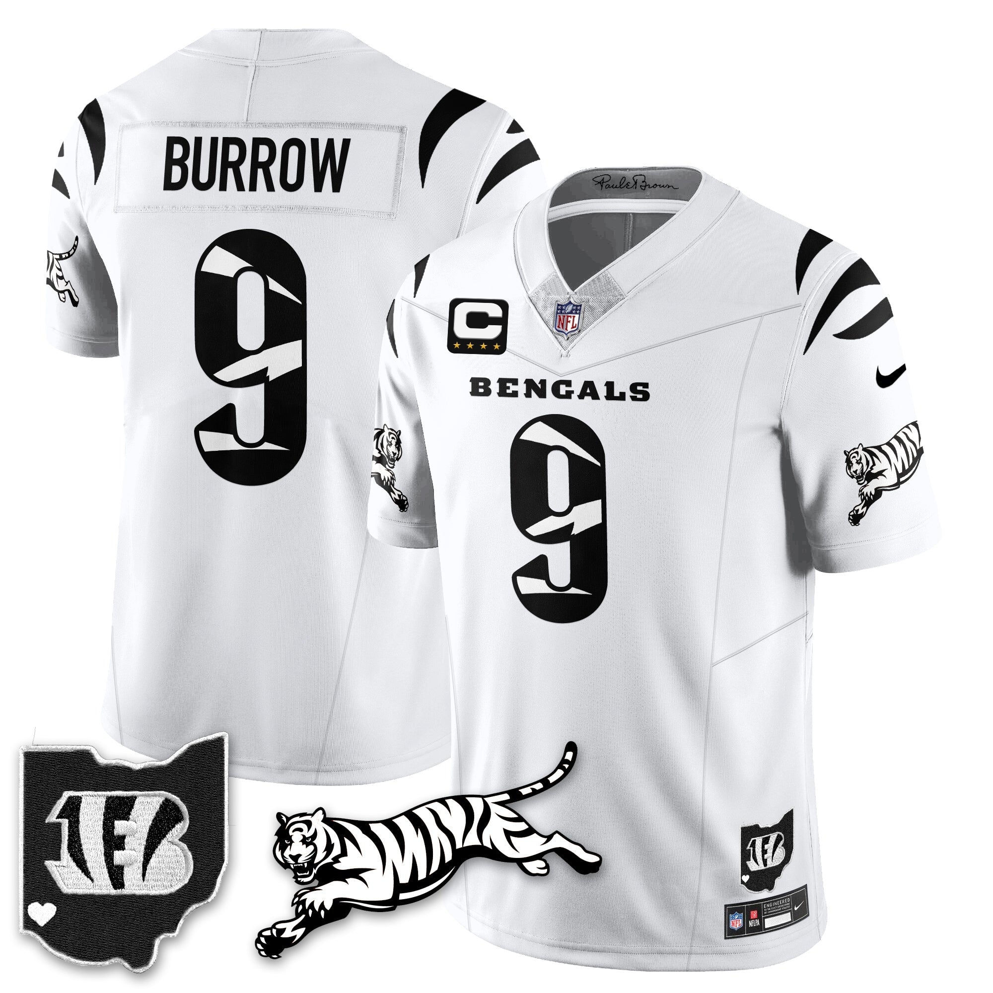 Cincinnati Bengals Vapor F.U.S.E. Limited Jersey - All Stitched