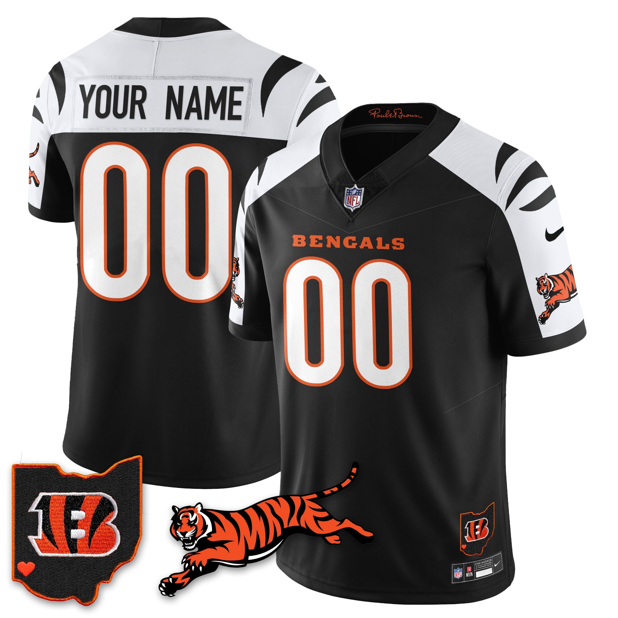 Cincinnati Bengals Vapor F.U.S.E. Limited Jersey - All Stitched
