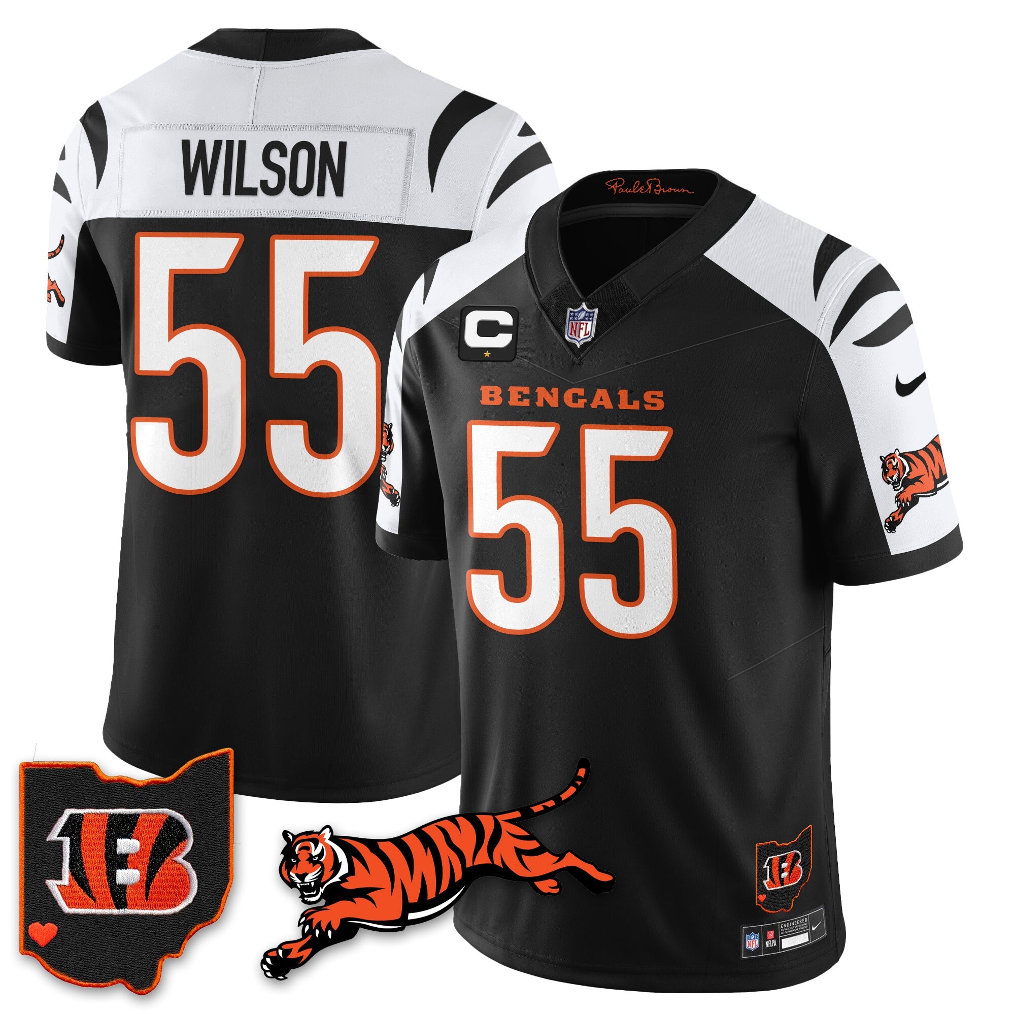 Cincinnati Bengals Vapor F.U.S.E. Limited Jersey - All Stitched
