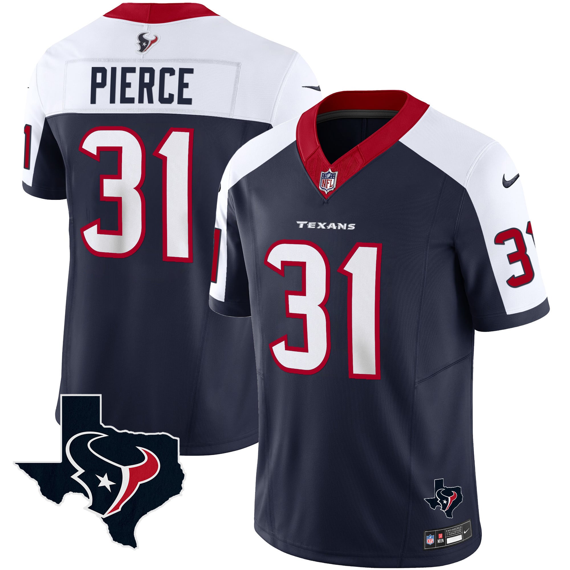 Men's Houston Texans Vapor Limited Jersey - All Stitched