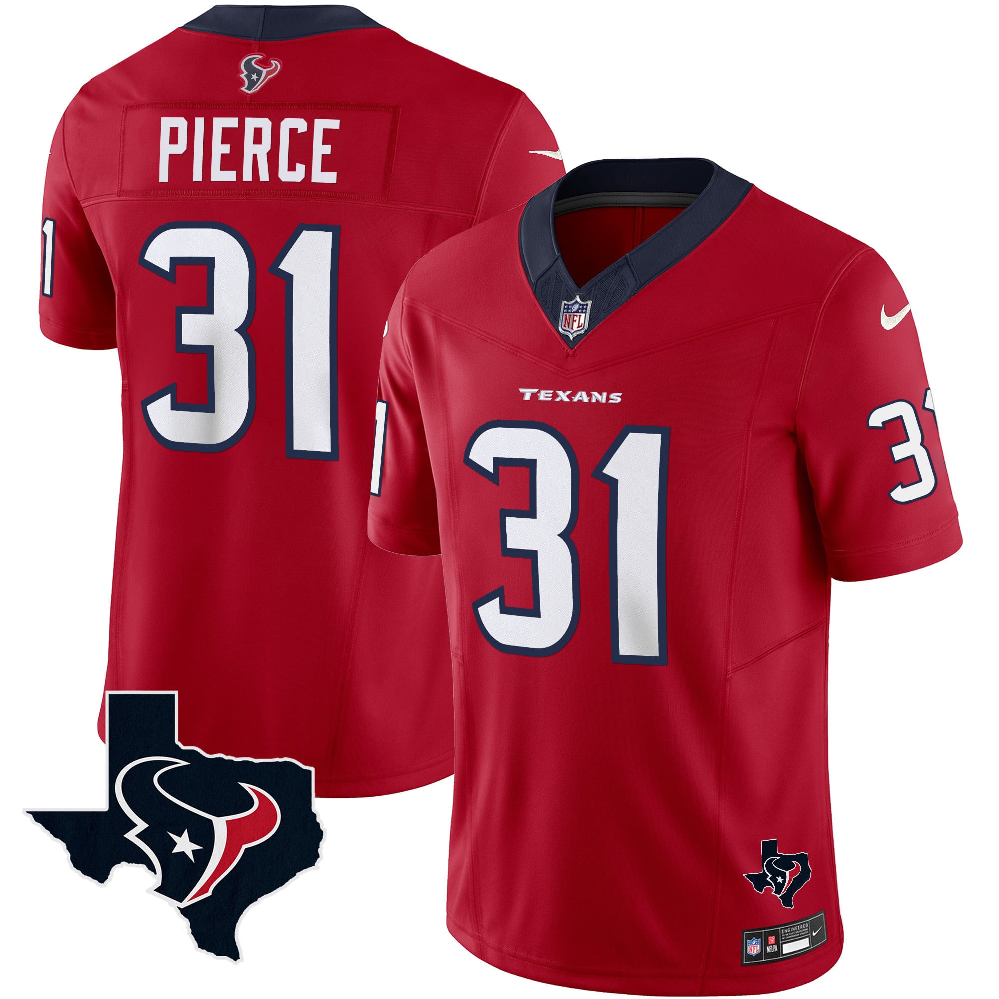 Men's Houston Texans Vapor Limited Jersey - All Stitched