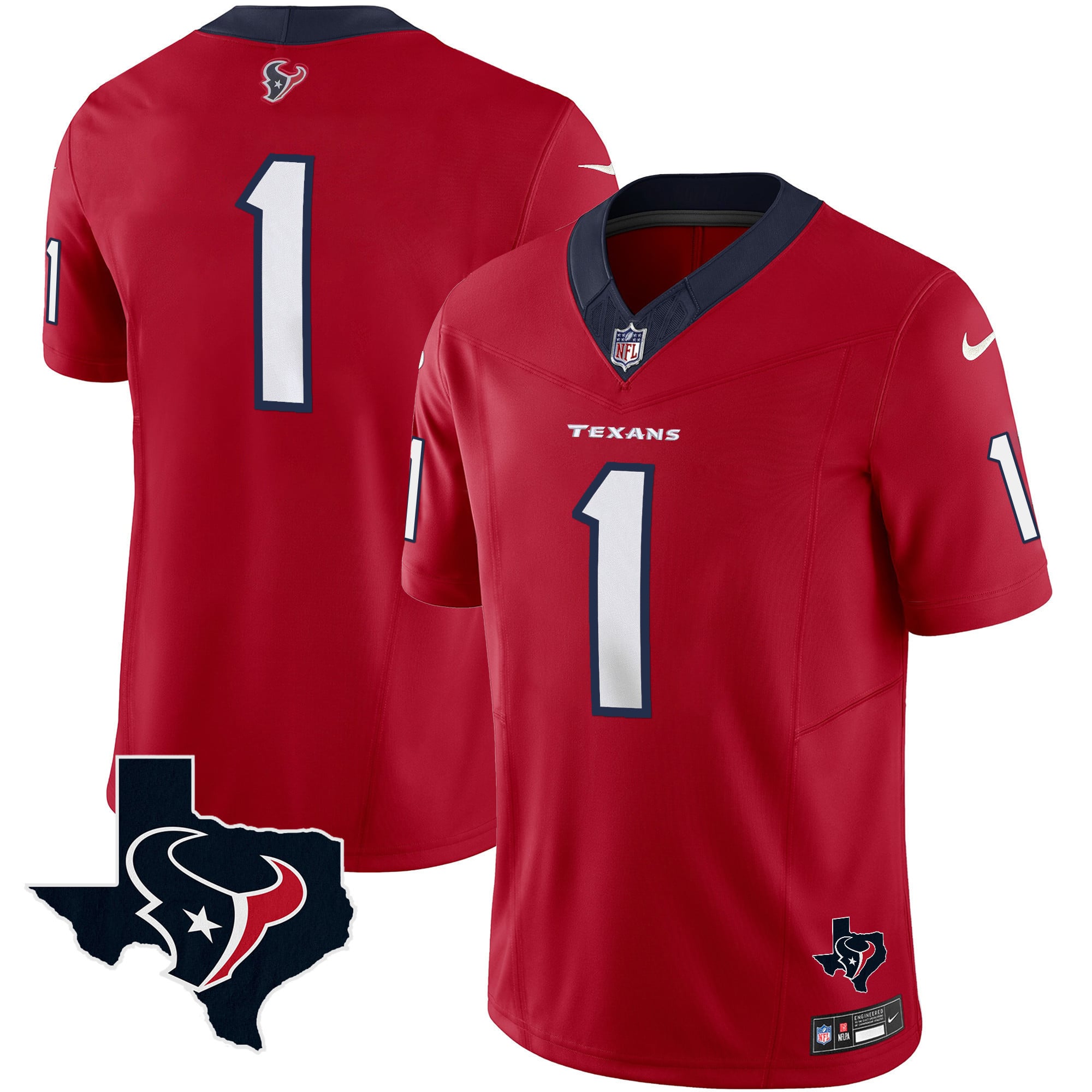 Men's Houston Texans Vapor Limited Jersey - All Stitched