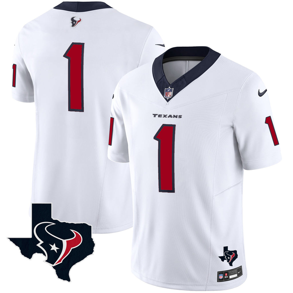 Men's Houston Texans Vapor Limited Jersey V8 - All Stitched