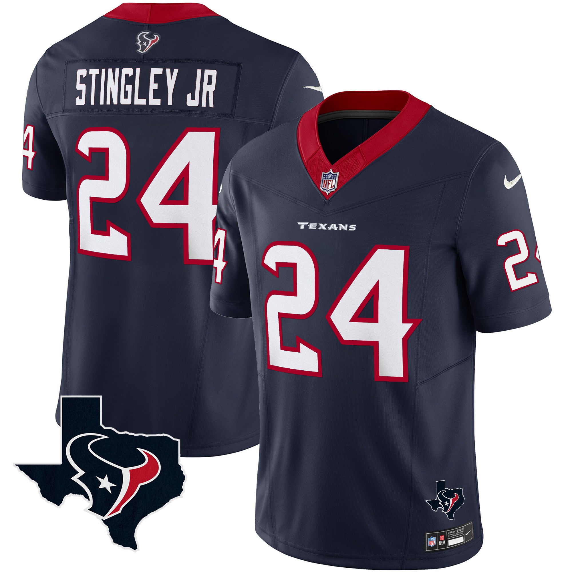 Men's Houston Texans Vapor Limited Jersey V8 - All Stitched