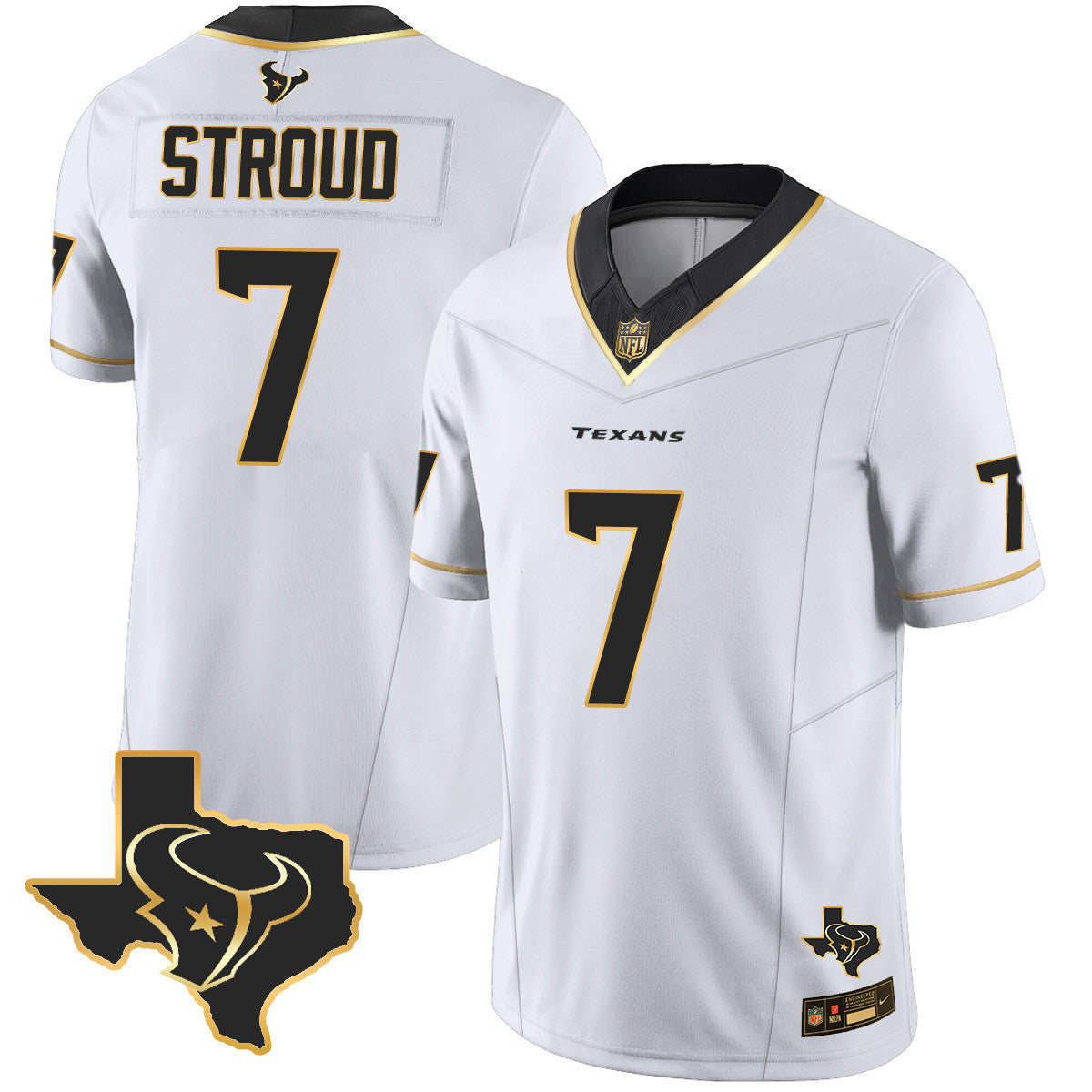 Men's Houston Texans Vapor Limited Jersey V8 - All Stitched