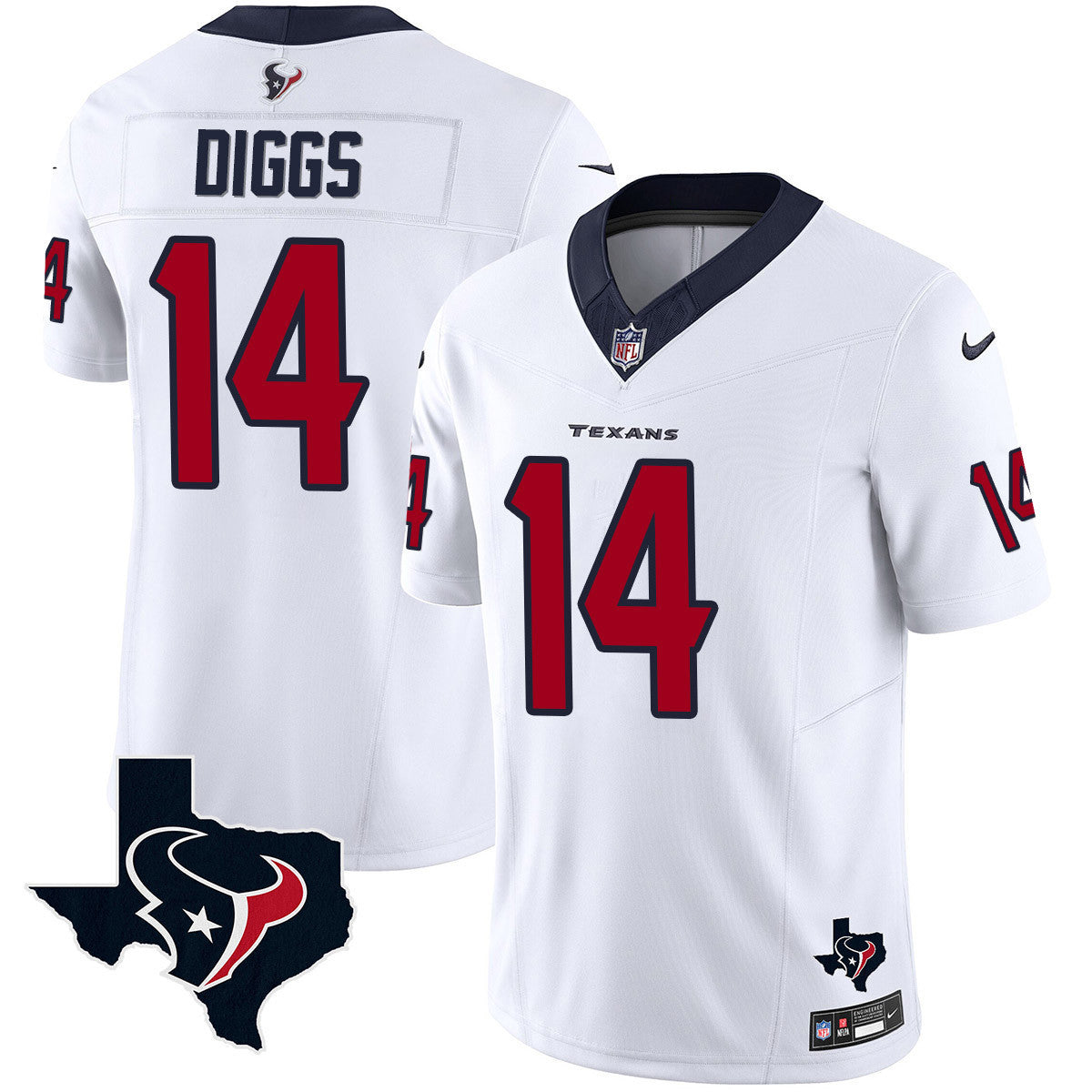 Men's Houston Texans Vapor Limited Jersey V8 - All Stitched