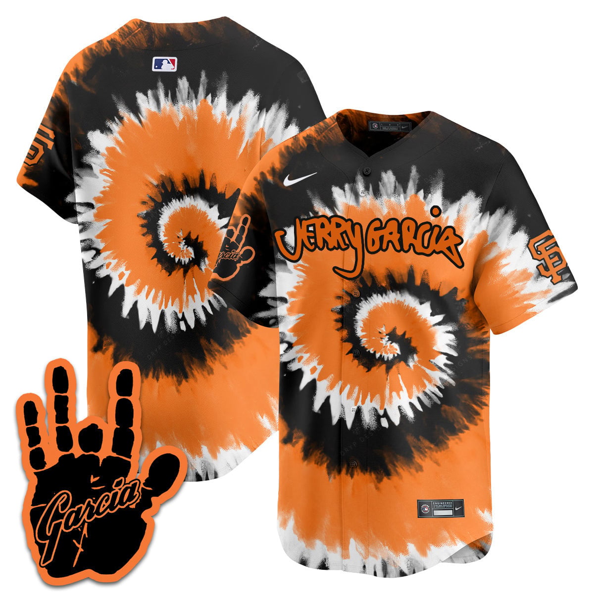 Men's Giants Jerry Garcia 2024 Limited Jersey V2