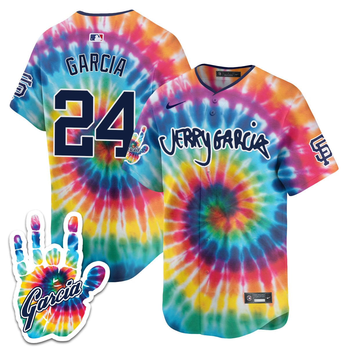 Men's Giants Jerry Garcia 2024 Limited Jersey V2