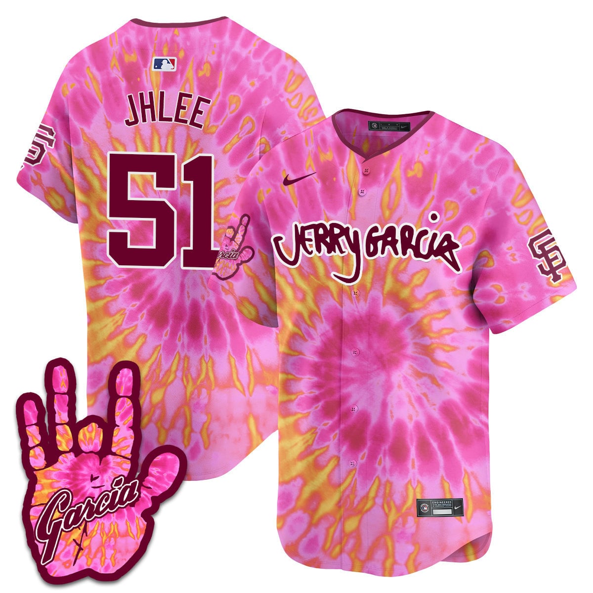 Men's Giants Jerry Garcia 2024 Limited Jersey V2