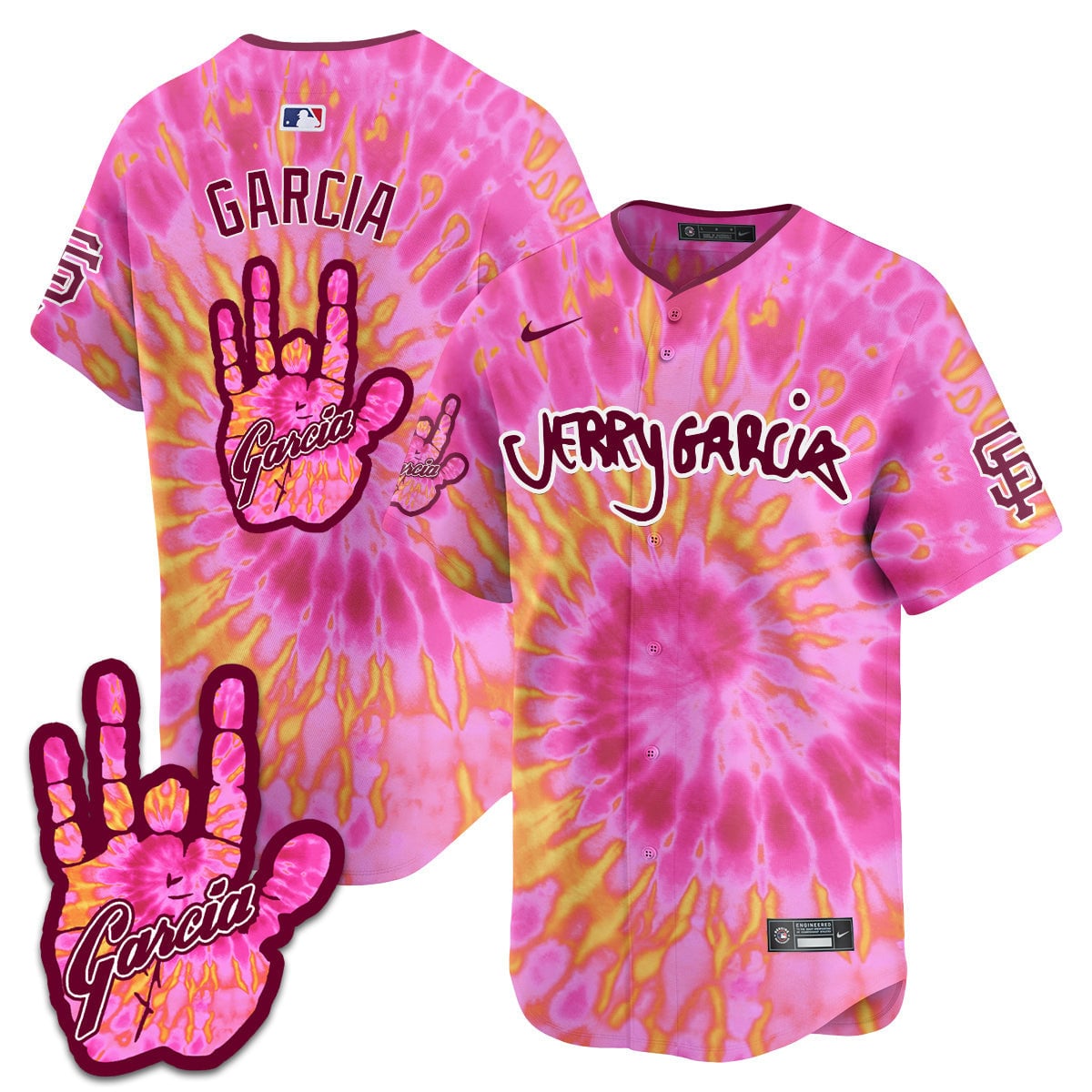 Men's Giants Jerry Garcia 2024 Limited Jersey V2